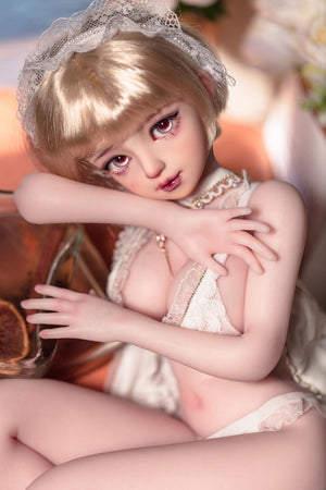 Meruňková sexuální panenka (Bezlya Doll 62cm E-CUP 2.2 Silikon)