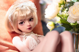 Meruňková sexuální panenka (Bezlya Doll 62cm E-CUP 2.2 Silikon)