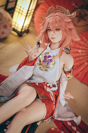 Yae Miko Sex Doll (Bezlya Doll 155cm E-CUP 2.2CF Silikon)