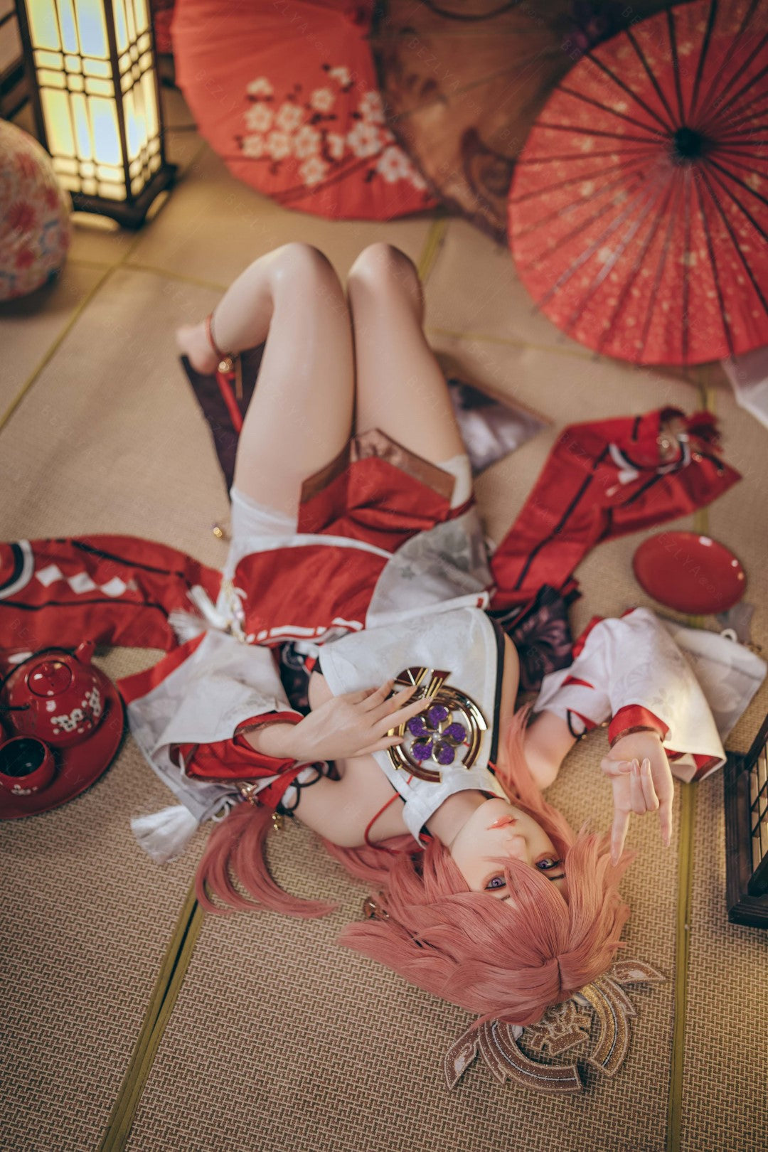 Yae Miko Sex Doll (Bezlya Doll 155cm E-pohár 2.2CF silikon)