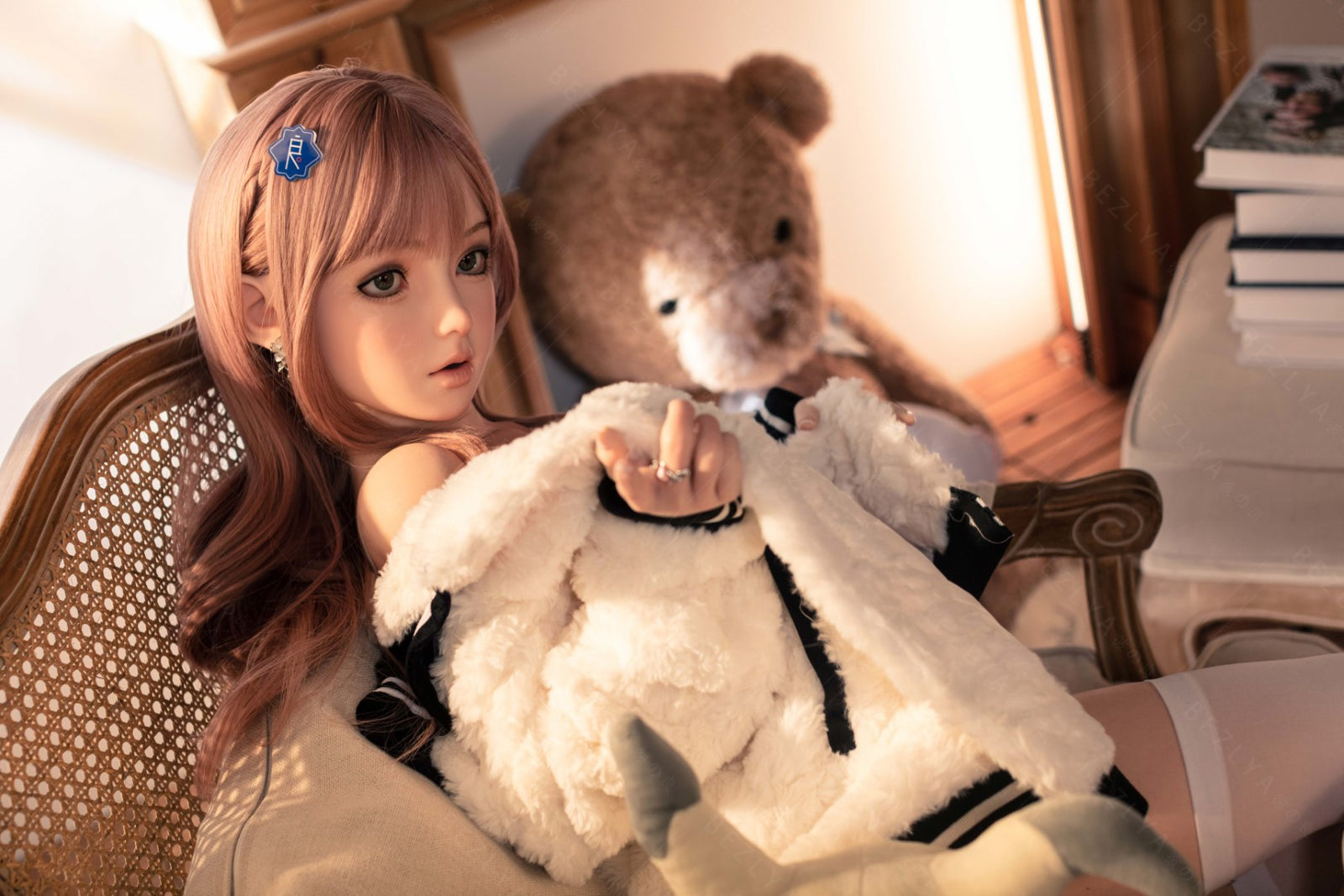 Sexuální panenka Convallaria (Bezlya Doll 149cm D-hrnek 2.2CF silikon)