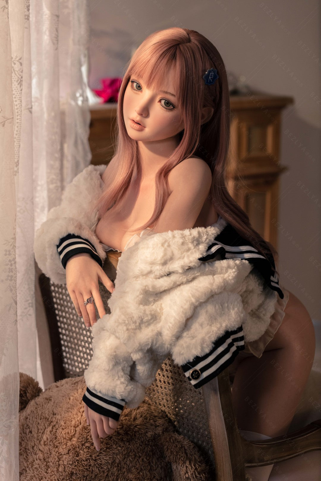 Sexuální panenka Convallaria (Bezlya Doll 149cm D-hrnek 2.2CF silikon)