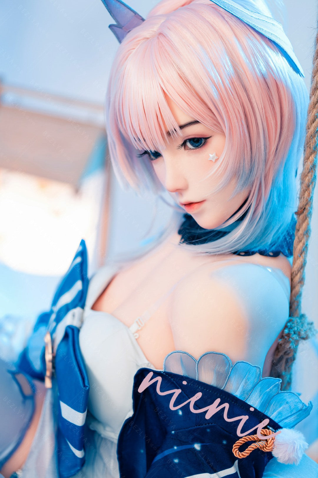 Sexuální panenka Cyrtenthera (Bezlya Doll 155 cm B šálek 2,0 TPE + silikon)