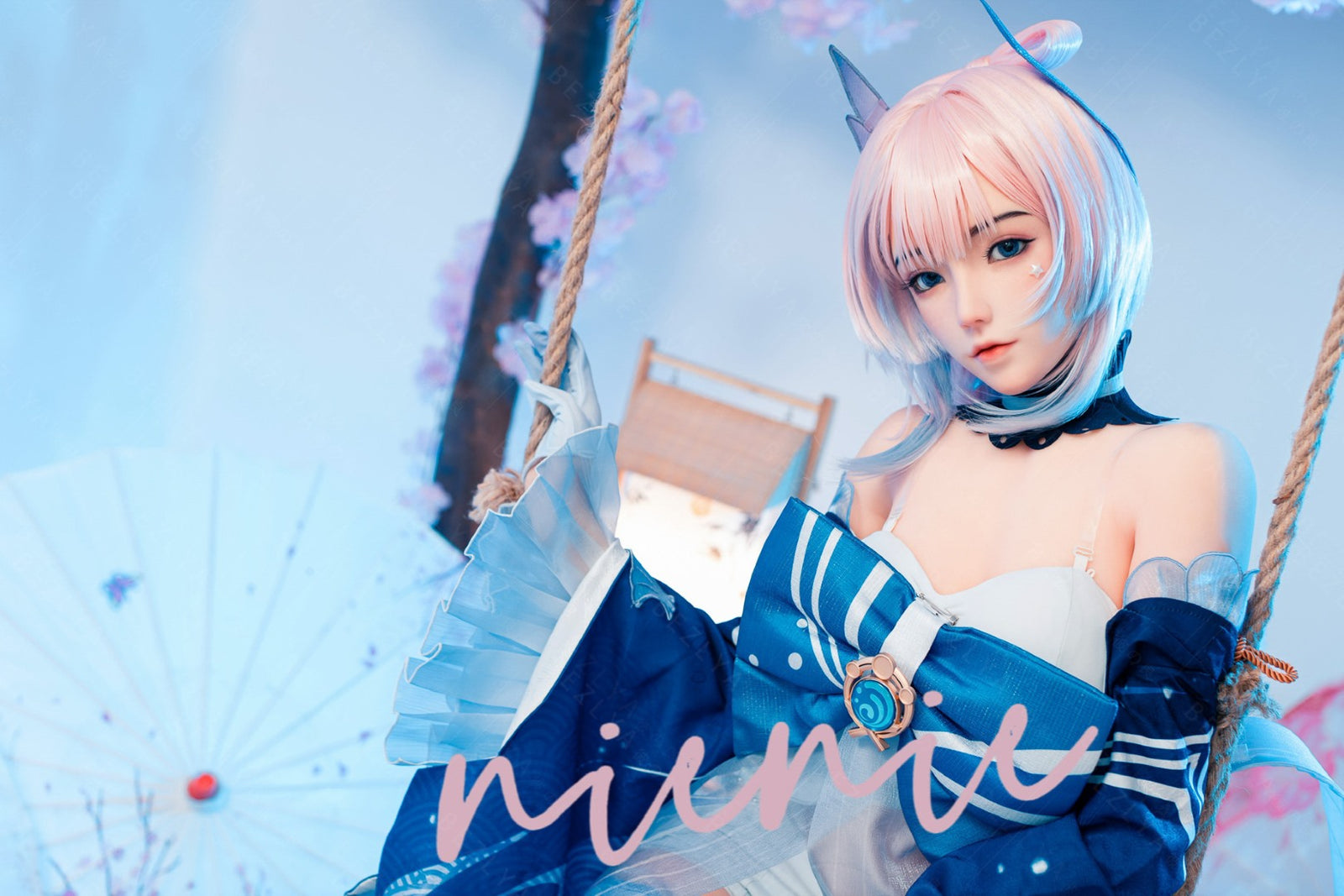 Sexuální panenka Cyrtenthera (Bezlya Doll 155 cm B šálek 2,0 TPE + silikon)