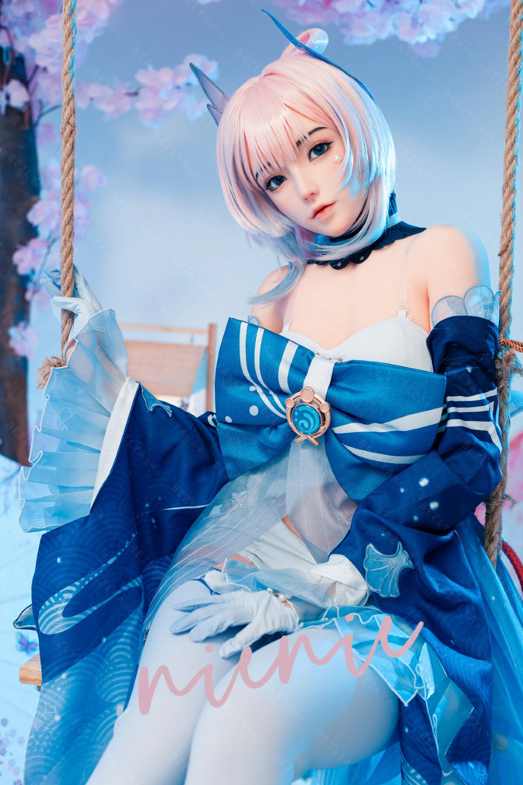 Sexuální panenka Cyrtenthera (Bezlya Doll 155 cm B šálek 2,0 TPE + silikon)