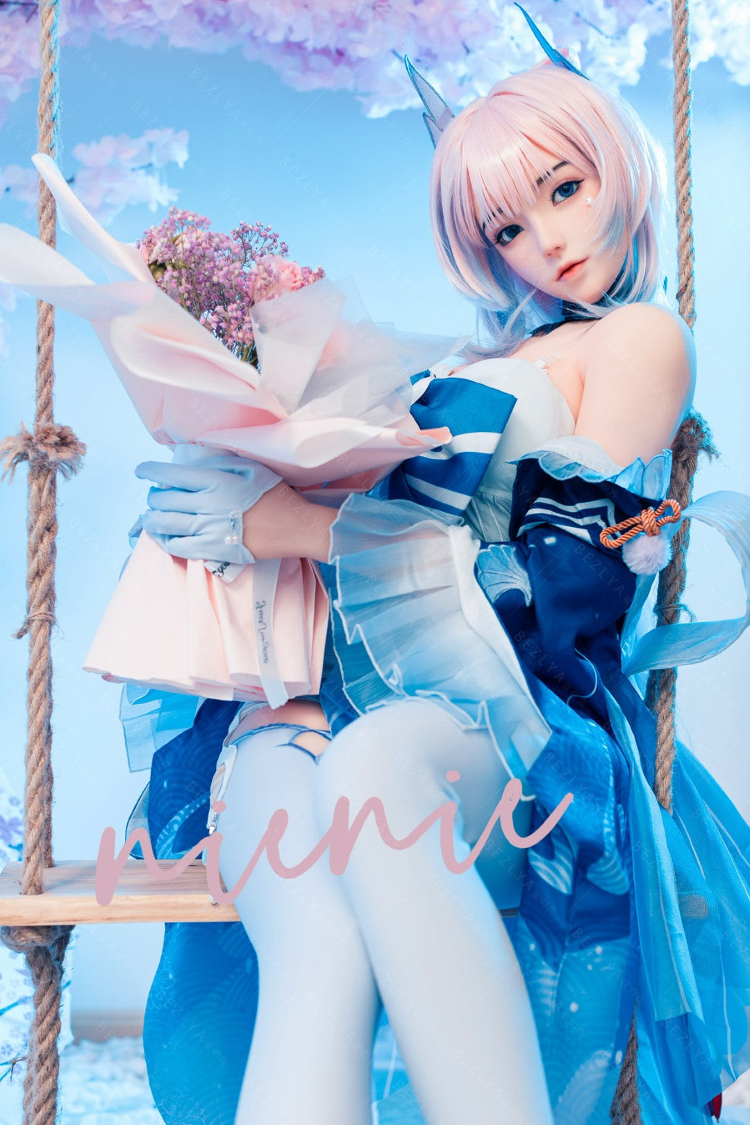 Sexuální panenka Cyrtenthera (Bezlya Doll 155 cm B šálek 2,0 TPE + silikon)