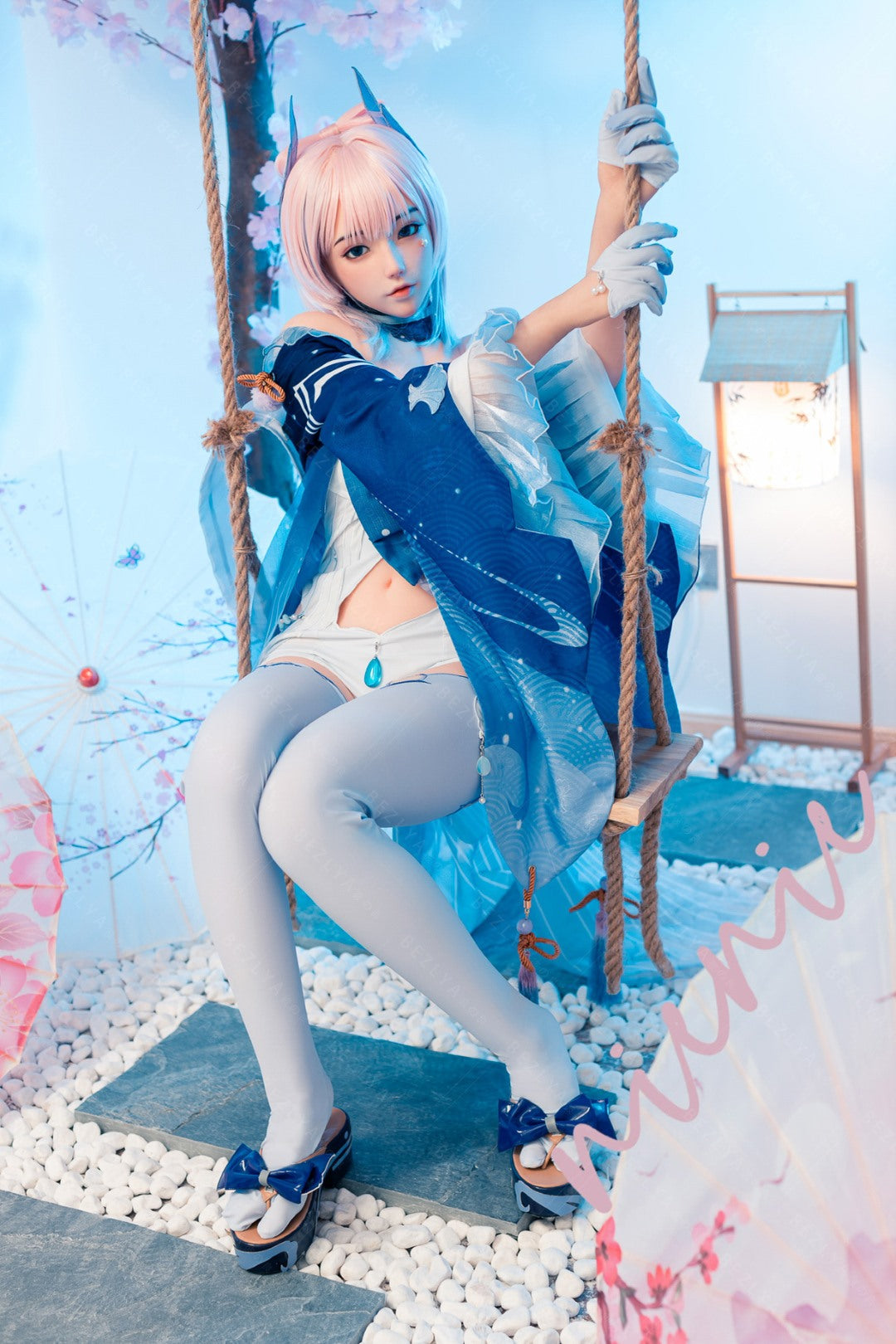 Sexuální panenka Cyrtenthera (Bezlya Doll 155 cm B šálek 2,0 TPE + silikon)