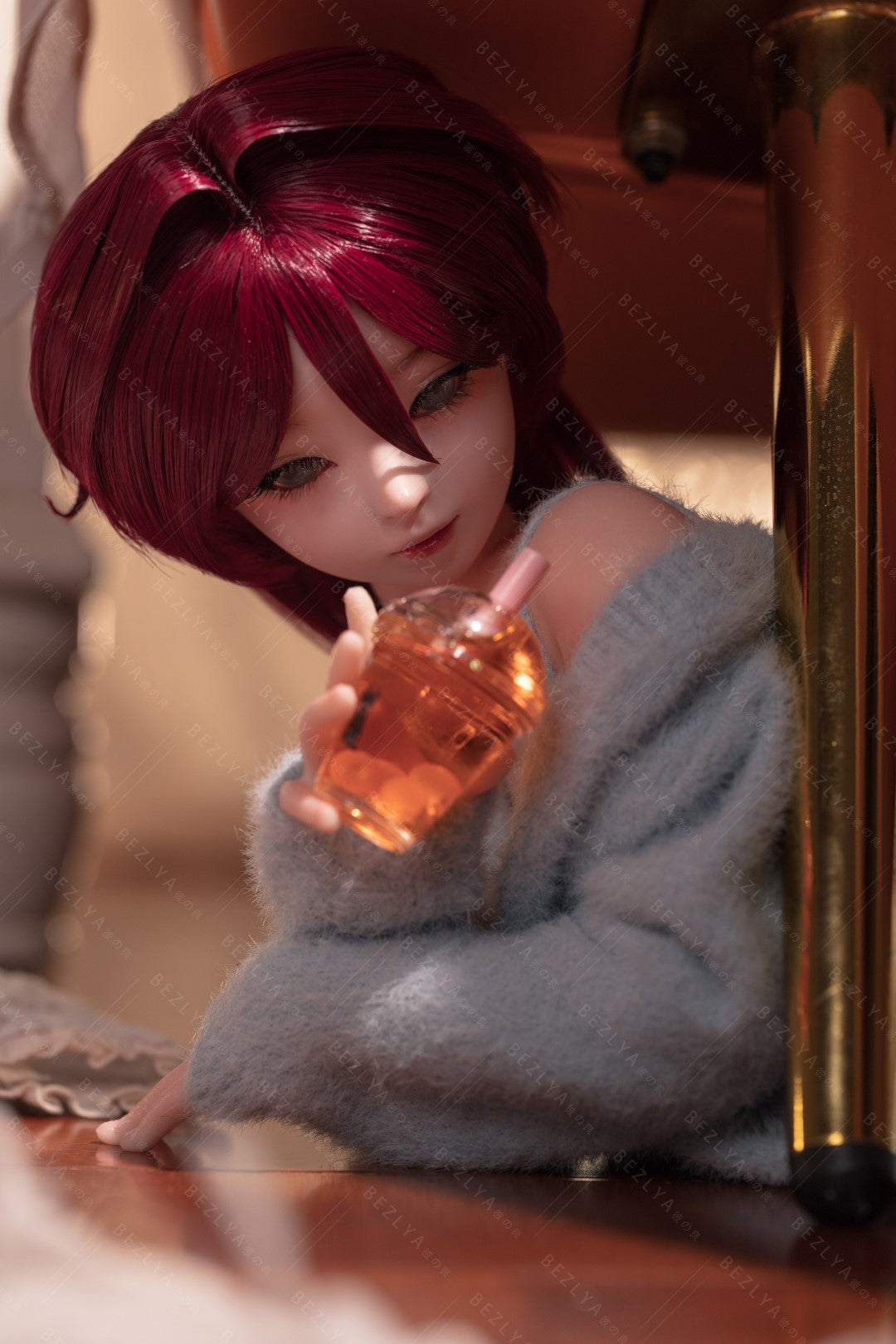 Sex Doll Litchi (Bezlya Doll 60cm C-hrnek 2.2 silikon)