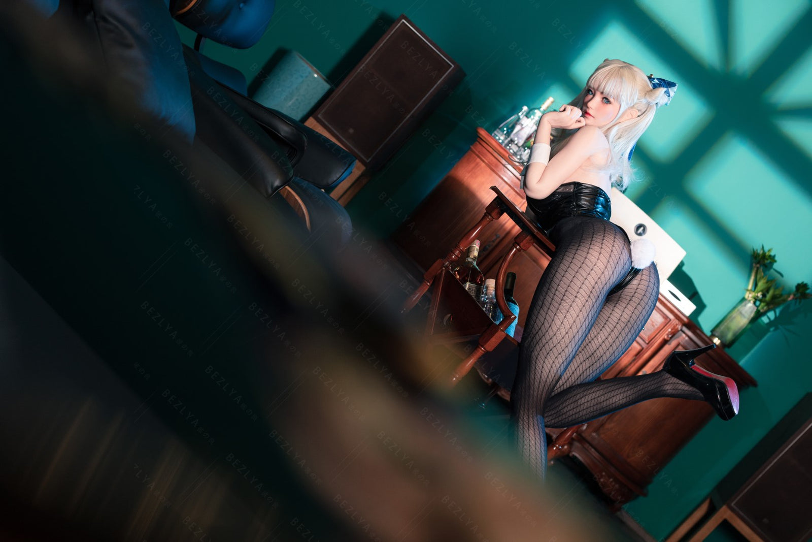 Oleandrová sexuální panenka (Bezlya Doll 155cm E-pohár 2.2CF silikon)