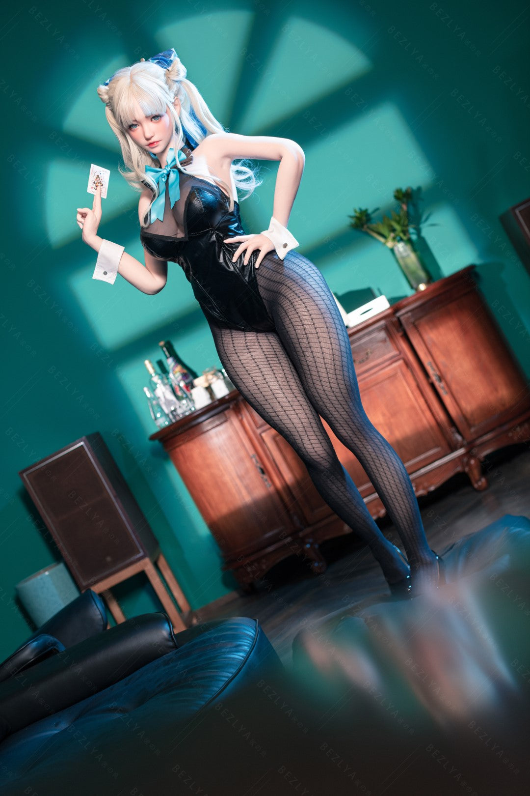 Oleandrová sexuální panenka (Bezlya Doll 155cm E-pohár 2.2CF silikon)