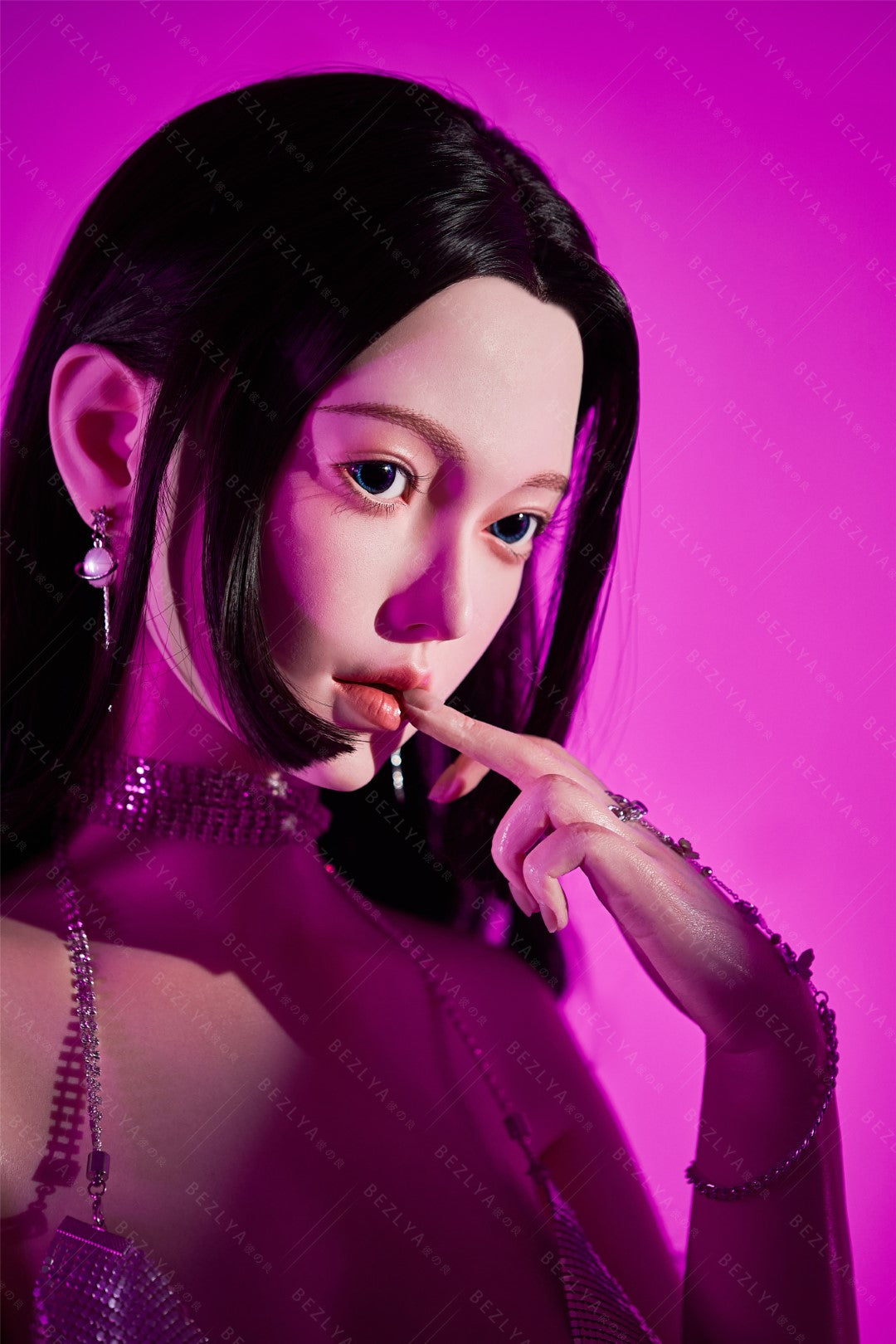 Sexuální panenka Nymphaea (Bezlya Doll 163cm E-pohár 2.2CF silikon)