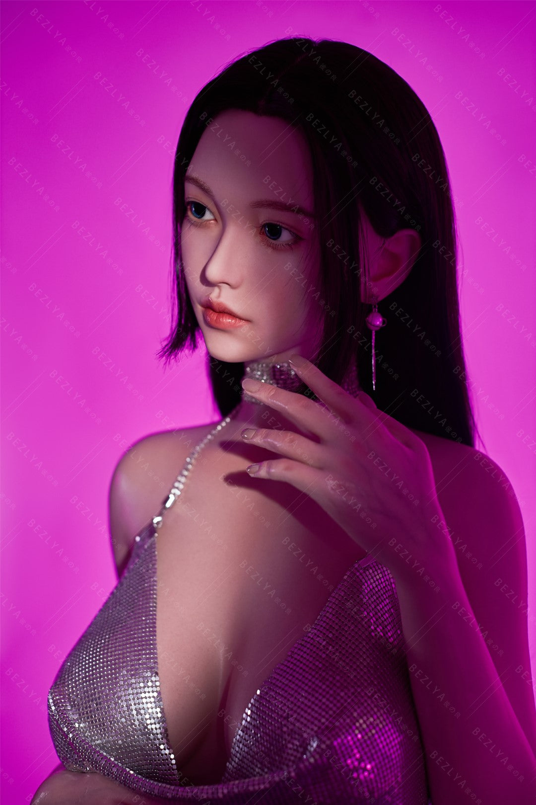 Sexuální panenka Nymphaea (Bezlya Doll 163cm E-pohár 2.2CF silikon)