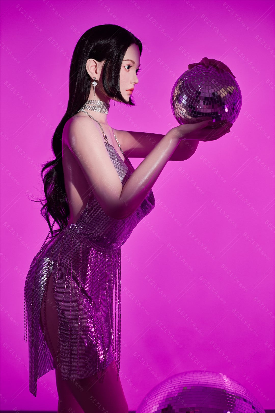 Sexuální panenka Nymphaea (Bezlya Doll 163cm E-pohár 2.2CF silikon)