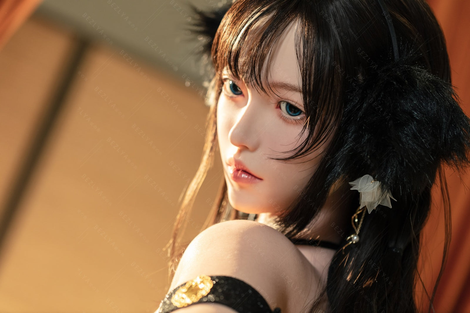 Sexuální panenka Nymphaea (Bezlya Doll 155cm miska H 2.1 silikon)