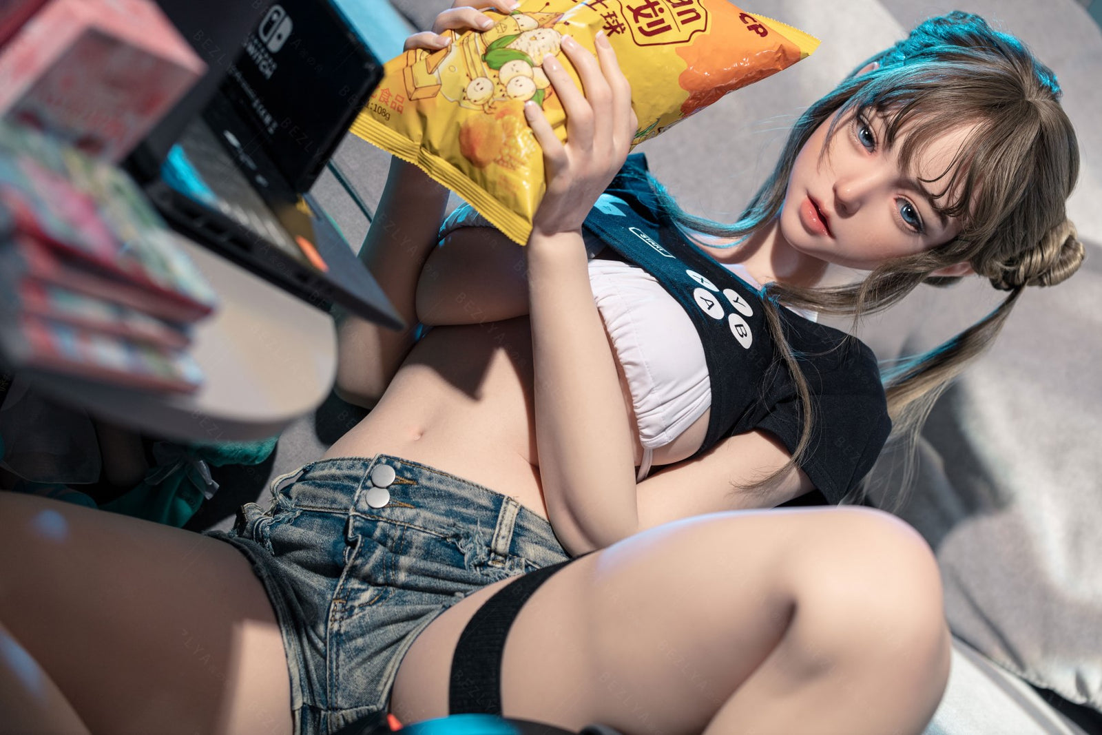 Sex panenka Campanula (Bezlya Doll 155cm E-pohár 2.2CF silikon)