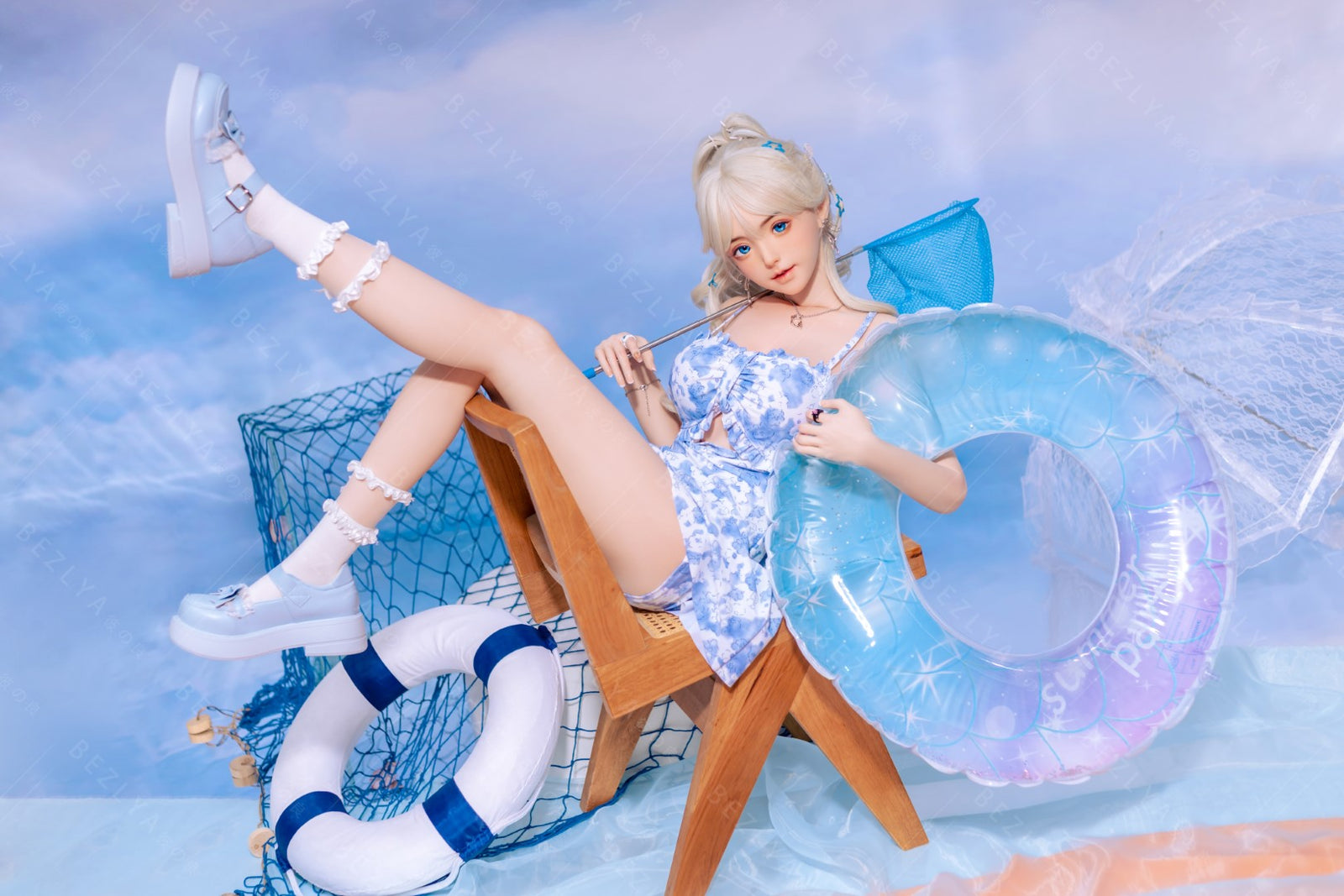 Sex Doll Pisum (Bezlya Doll 149 cm D-hrníček 2.1 silikon)