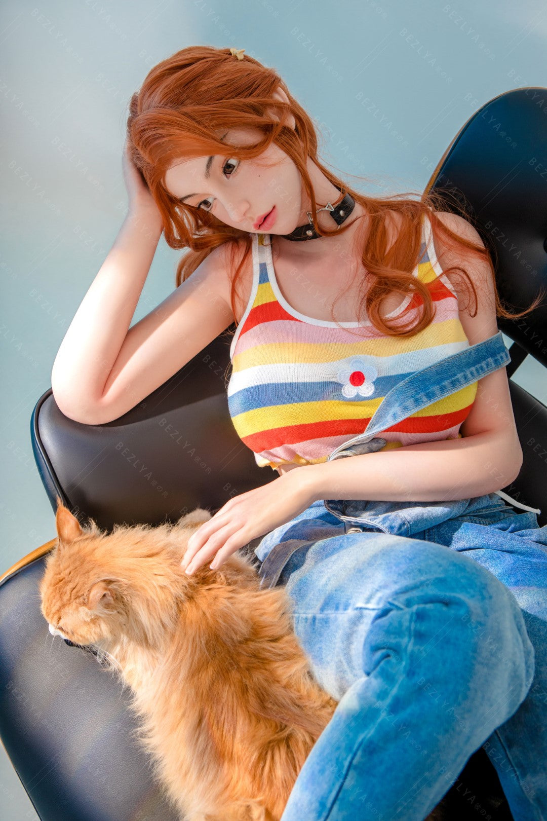 Sexuální panenka Aglaia (Bezlya Doll 163 cm C-hrnek 2.1 silikon)