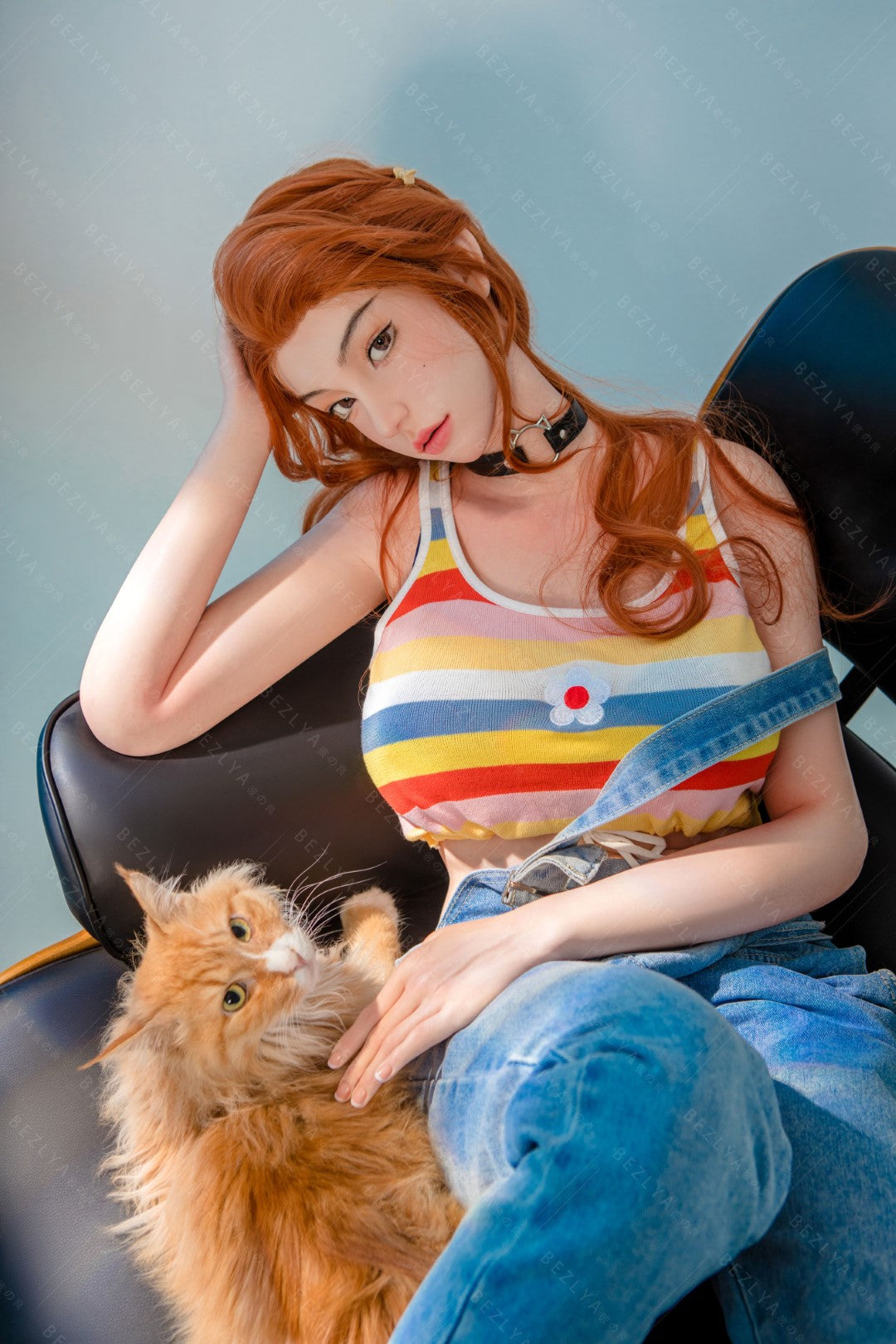 Sexuální panenka Aglaia (Bezlya Doll 163 cm C-hrnek 2.1 silikon)