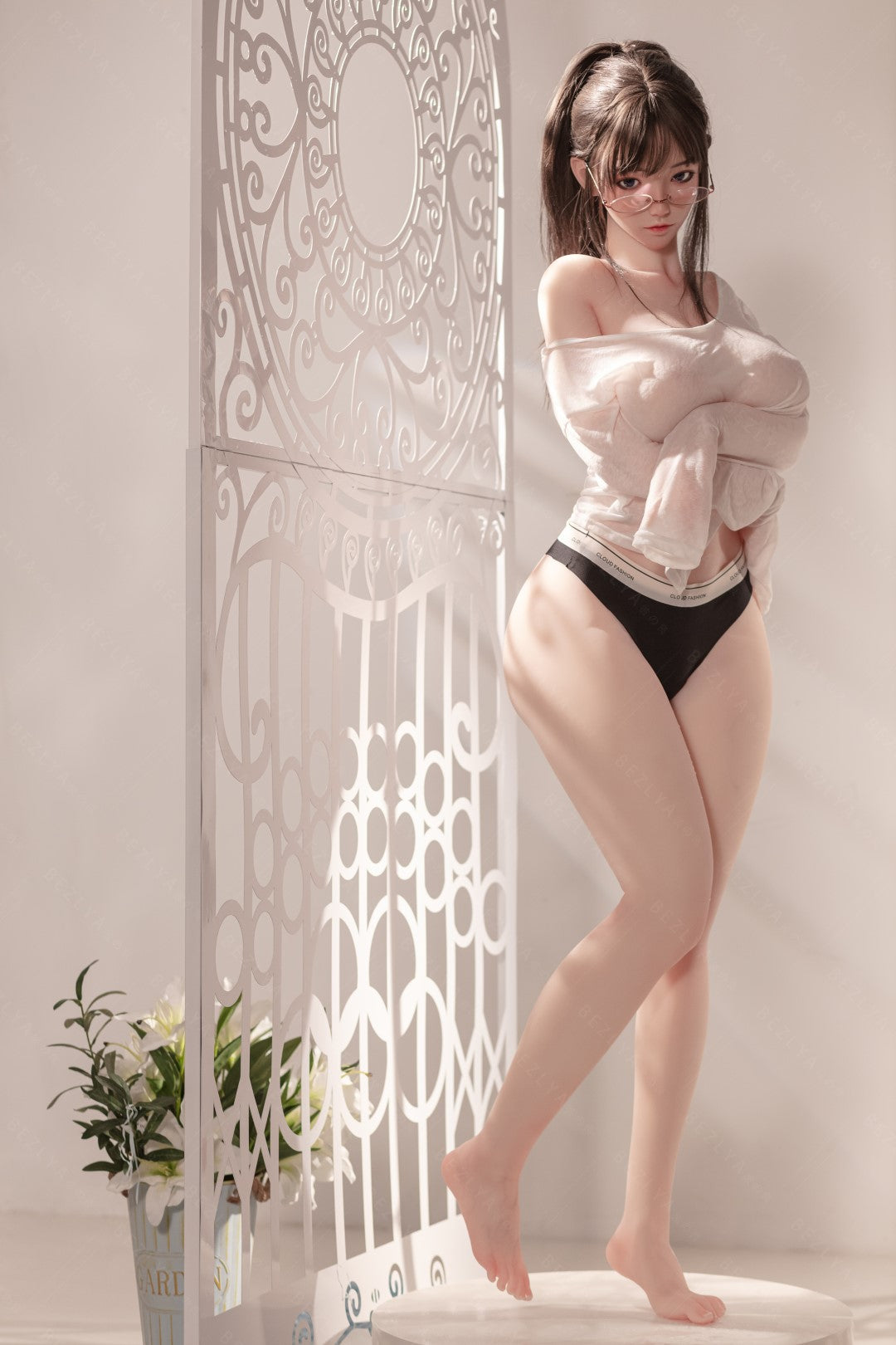 Sexuální panenka Cyrtenthera (Bezlya Doll 155 cm F pohár 2,0 TPE + silikon)