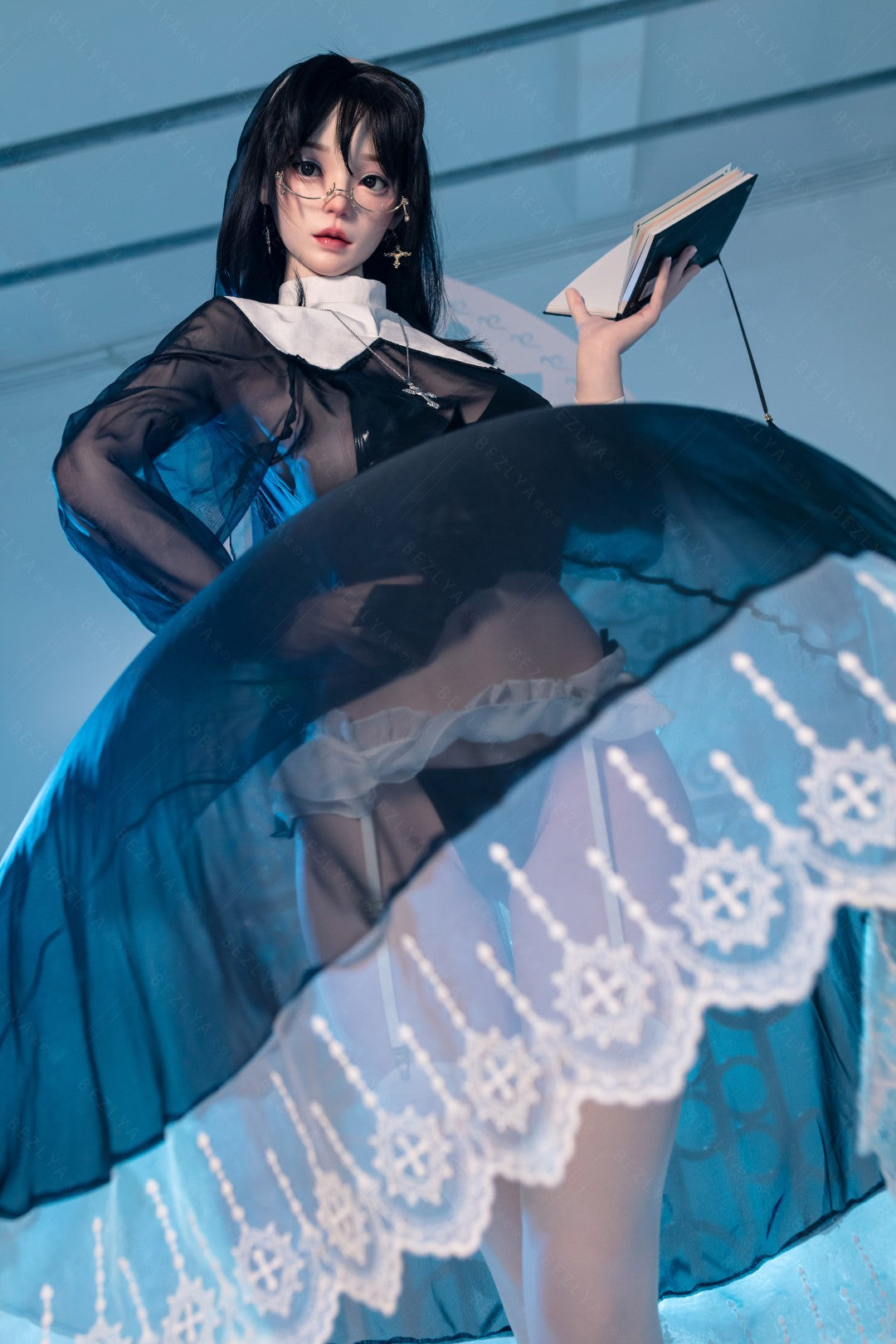 Sexuální panenka Albizia (Bezlya Doll 168cm F pohár 2,2U silikon)