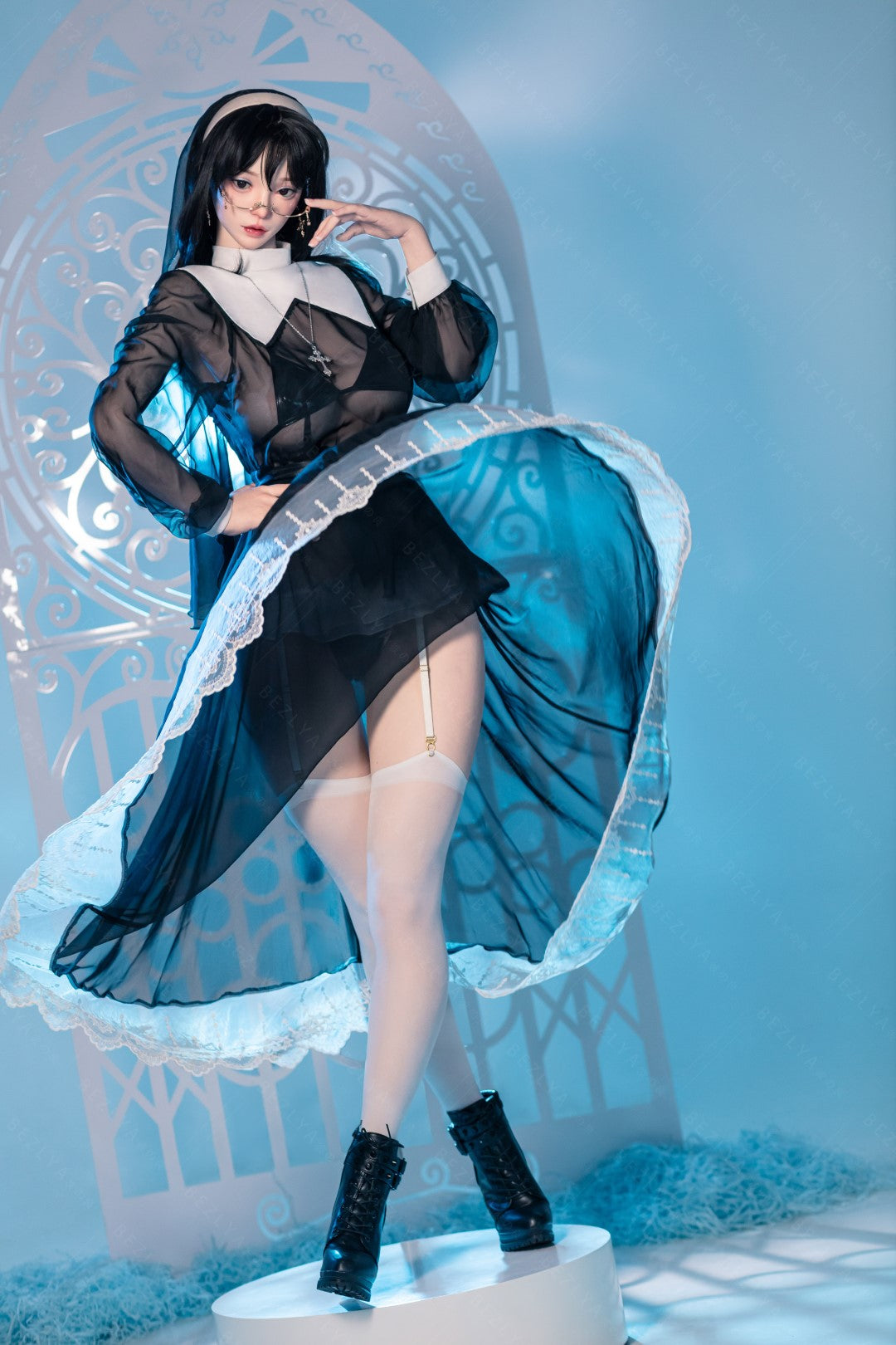 Sexuální panenka Albizia (Bezlya Doll 168cm F pohár 2,2U silikon)