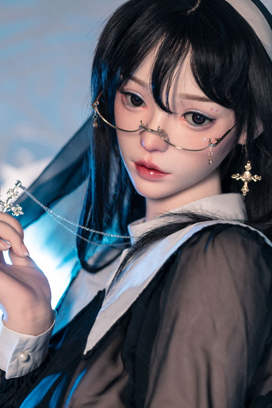 Sexuální panenka Albizia (Bezlya Doll 168cm F pohár 2,2U silikon)