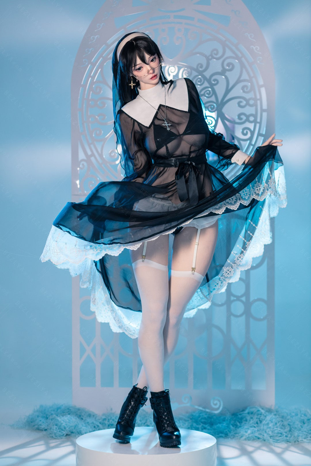 Sexuální panenka Albizia (Bezlya Doll 168cm F pohár 2,2U silikon)