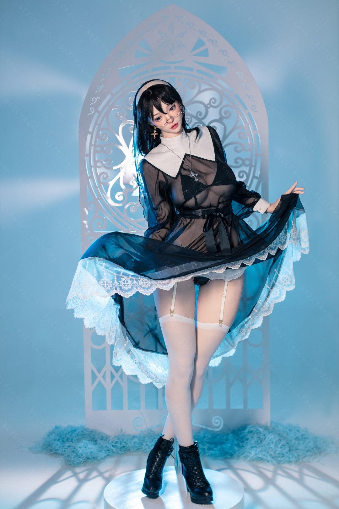 Sexuální panenka Albizia (Bezlya Doll 168cm F pohár 2,2U silikon)