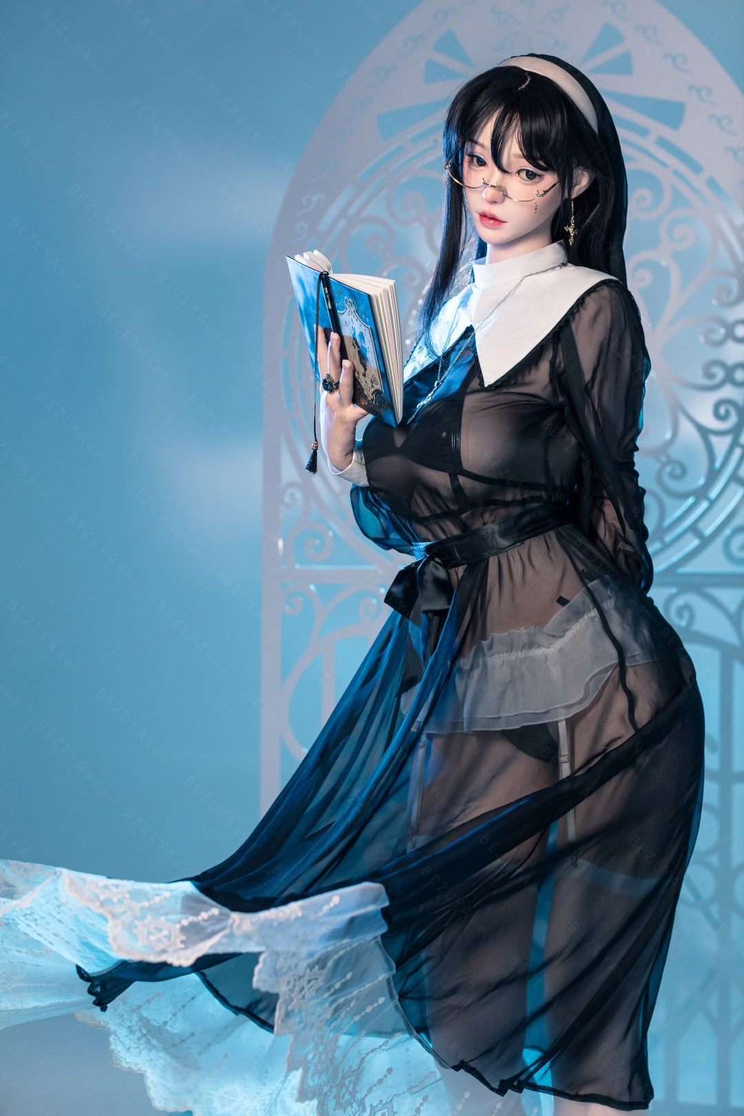 Sexuální panenka Albizia (Bezlya Doll 168cm F pohár 2,2U silikon)