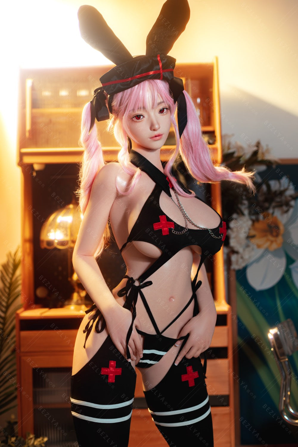 BLETILLA SEX Doll (Bezlya Doll 157cm F-kupa 2.2cf silikon)