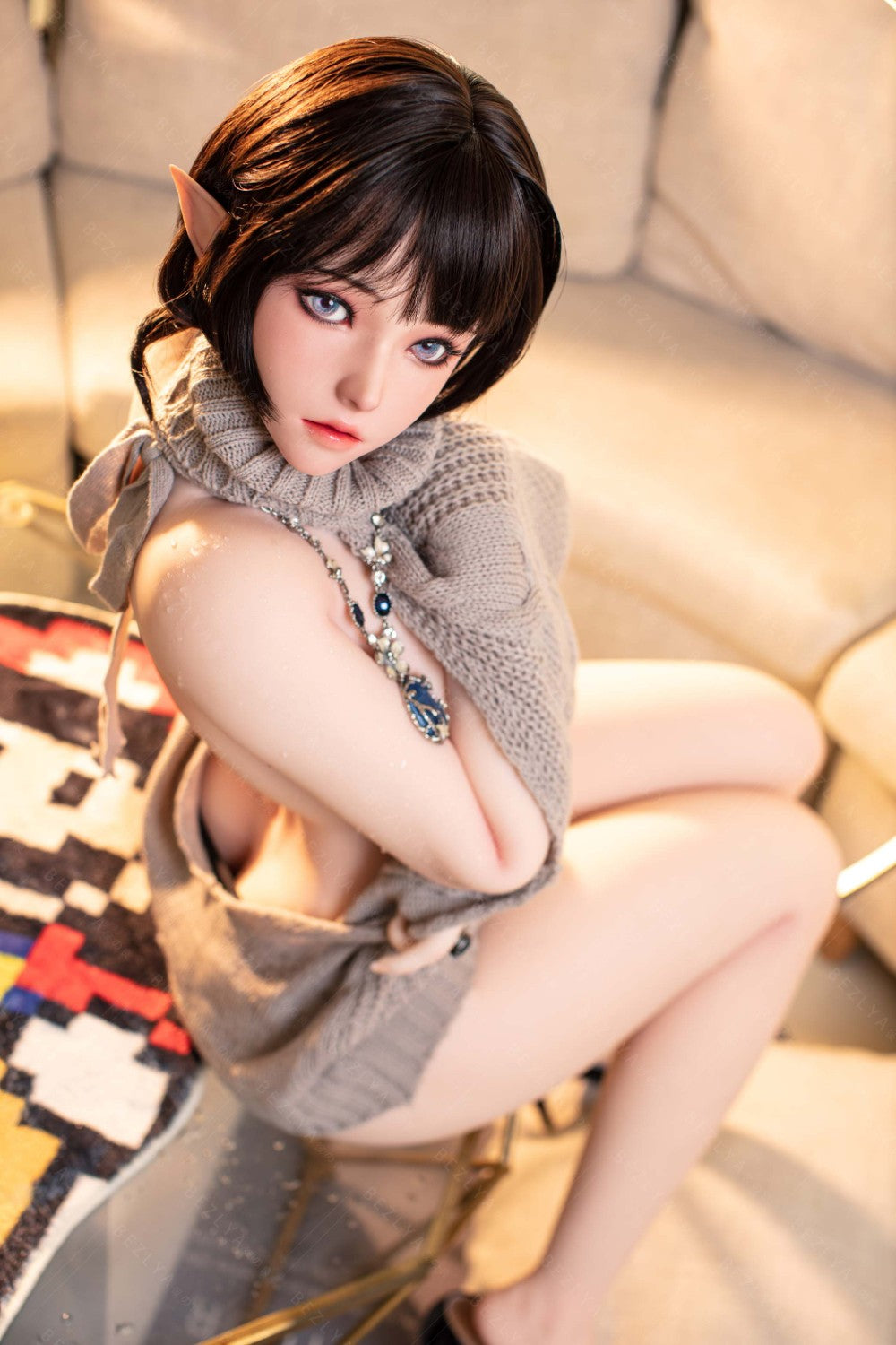 Calla Sex Doll (Bezlya Doll 155 cm F-CUP 2.0 TPE+Silikon)