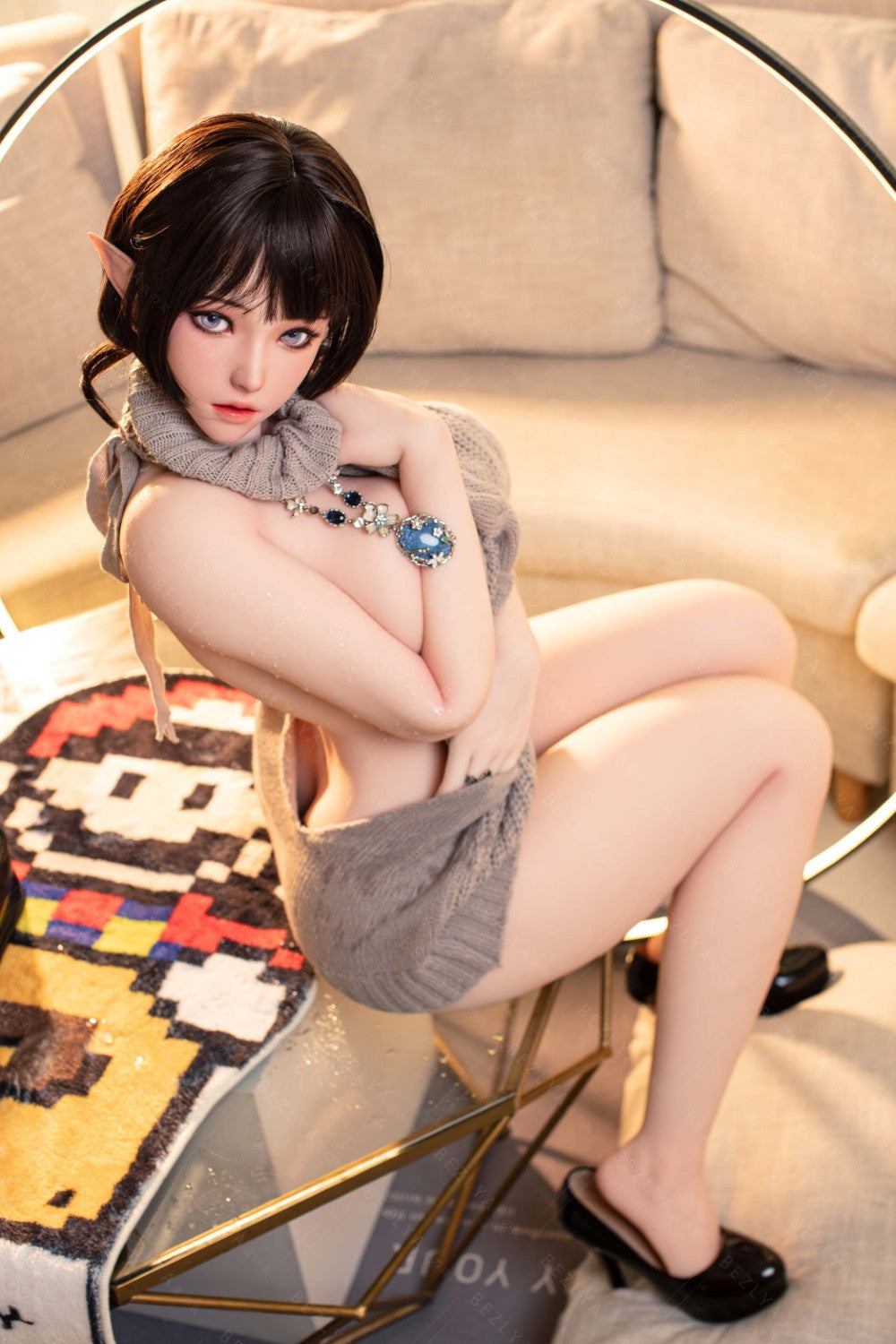 Calla Sex Doll (Bezlya Doll 155 cm F-CUP 2.0 TPE+Silikon)
