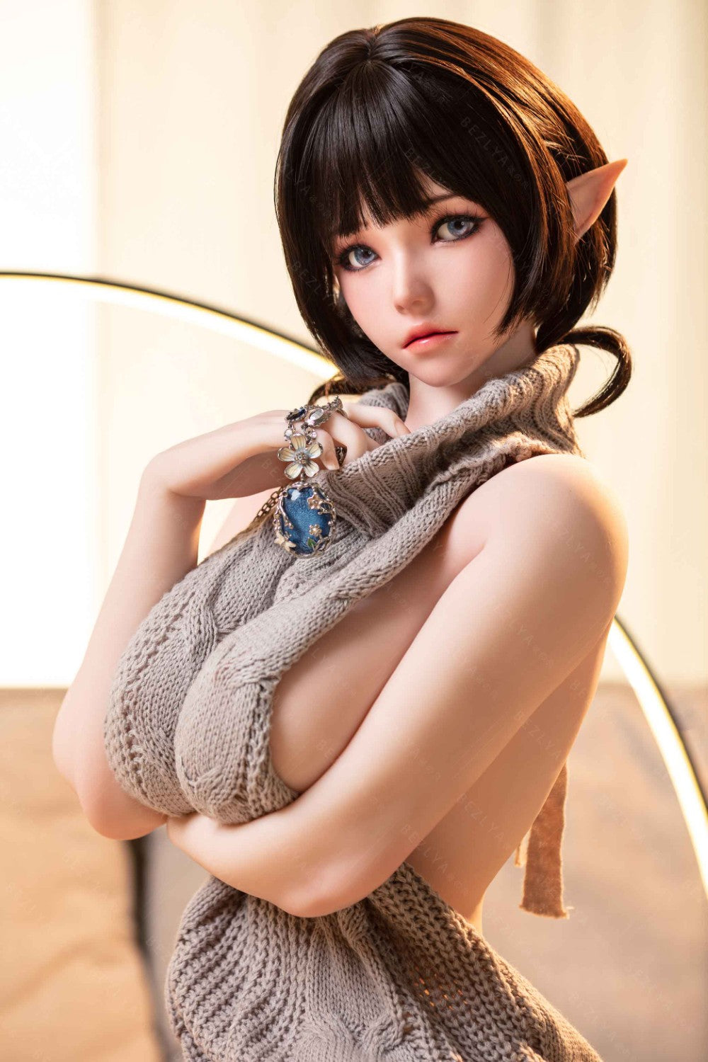 Calla Sex Doll (Bezlya Doll 155 cm F-CUP 2.0 TPE+Silikon)
