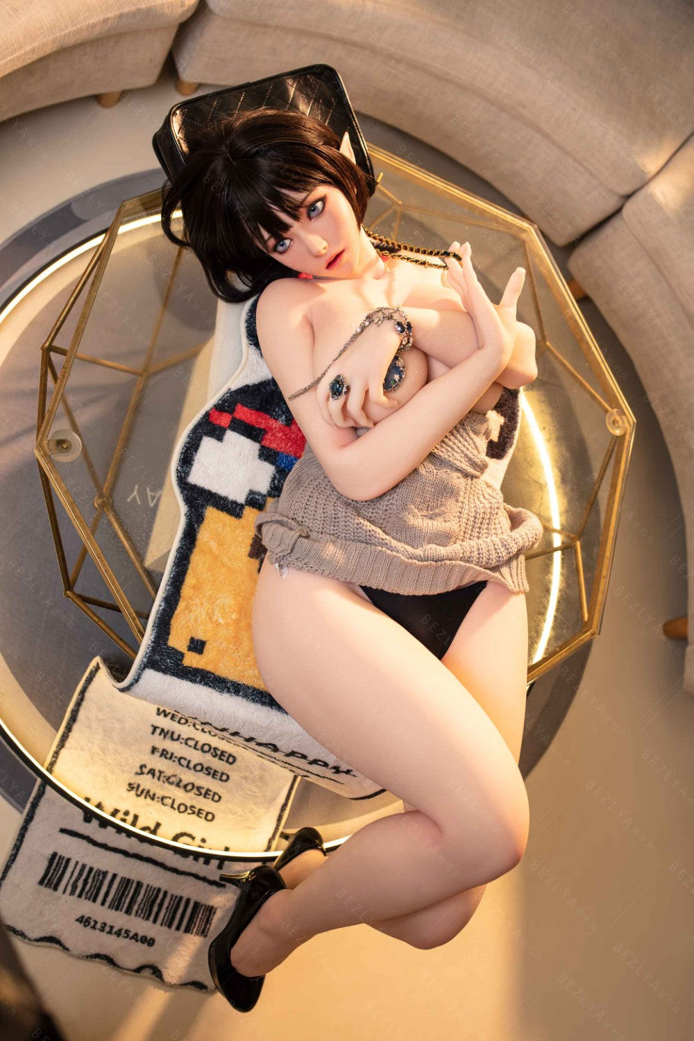 Calla Sex Doll (Bezlya Doll 155 cm F-CUP 2.0 TPE+Silikon)