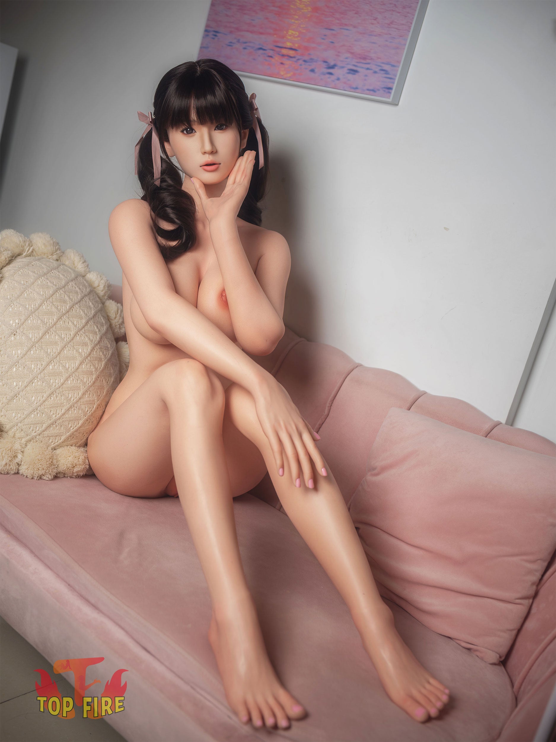 Esther Sex Doll (Top Fire Doll 158 cm D-kupa T29 silikon)