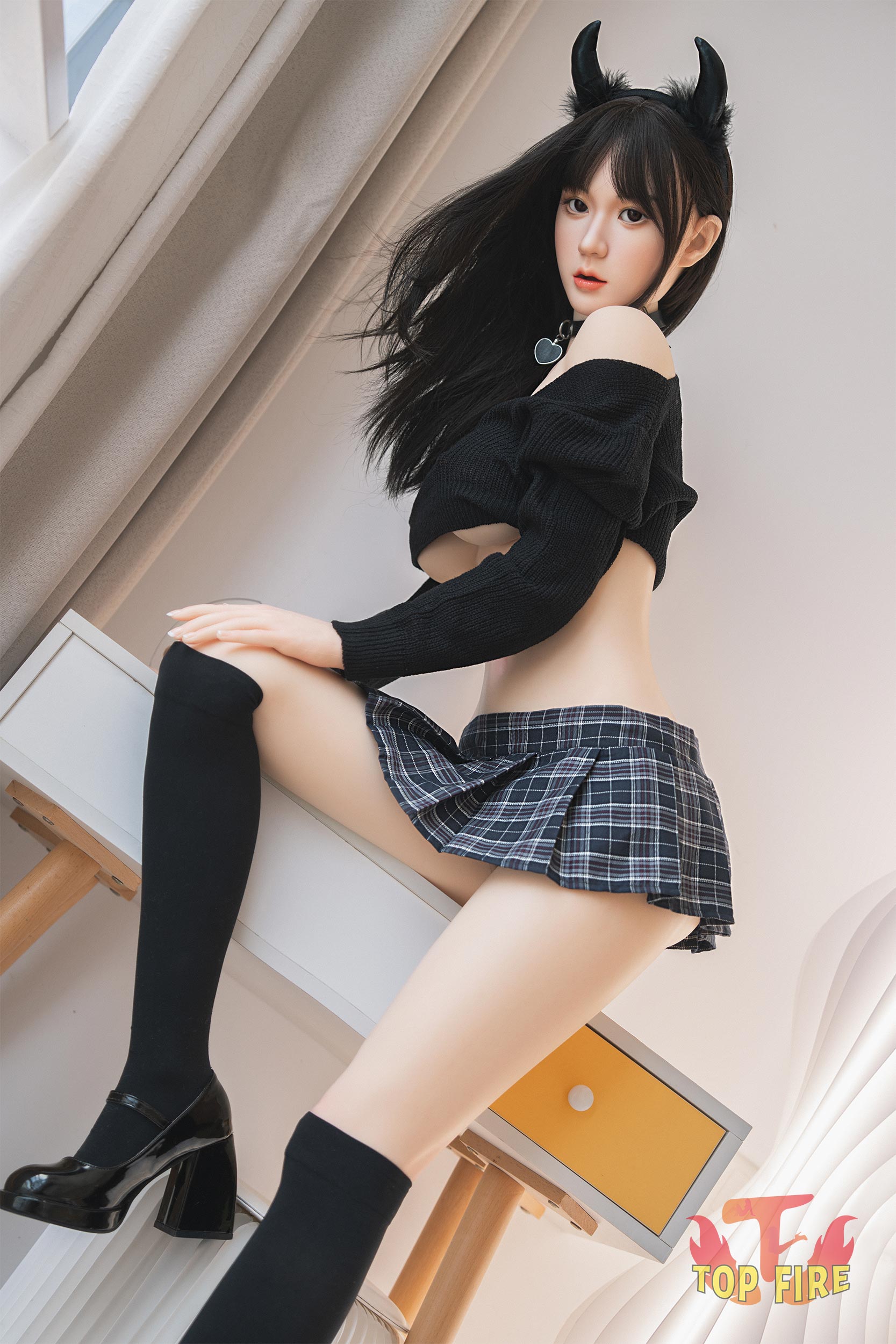 Ann Sex Doll (Top Fire Doll 158 cm D-kupa T10 silikon)