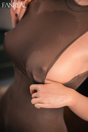 Della torso Sex doll (FanReal Doll 95cm G-cup silicone) EXPRESS