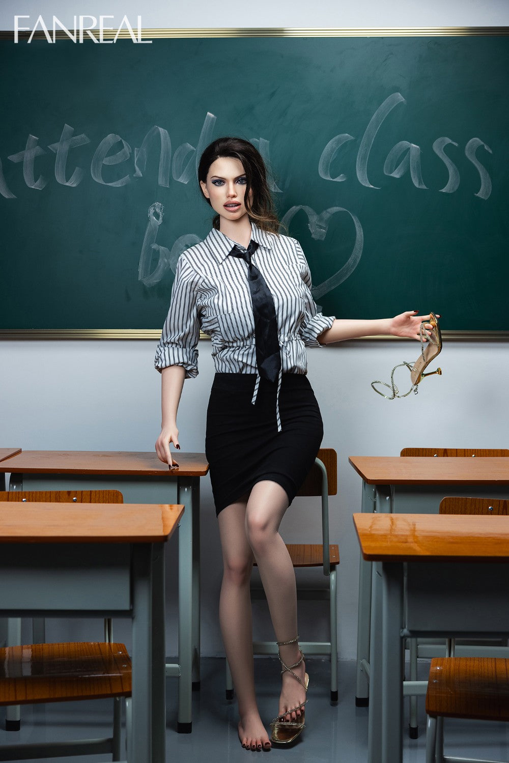 Kelly Sex Doll (FanReal Doll 172 cm silikonový E-pohár)