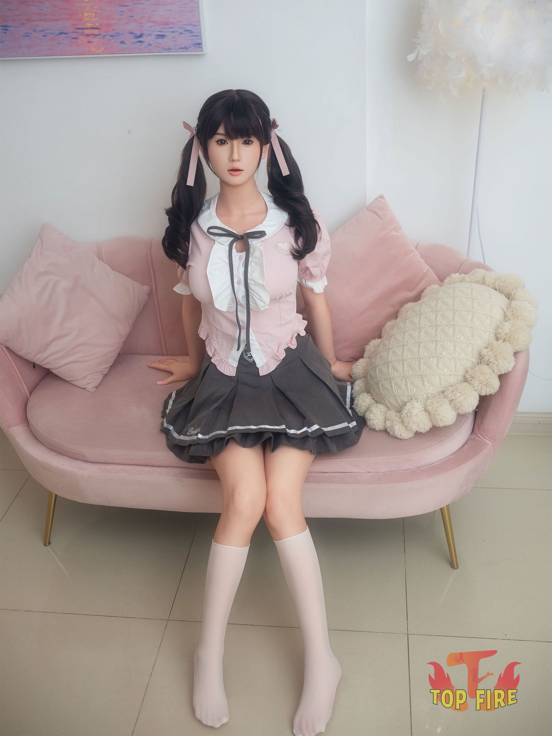 Esther Sex Doll (Top Fire Doll 158 cm D-kupa T29 silikon)