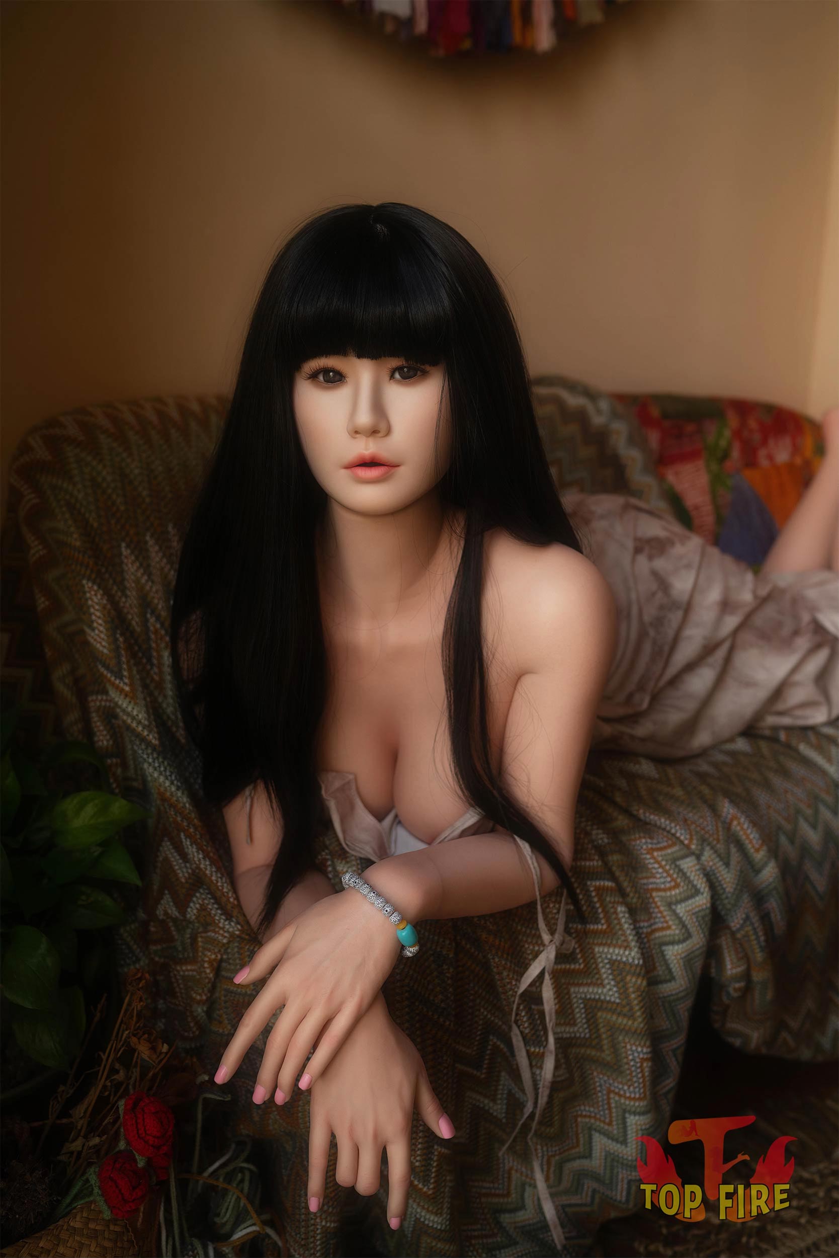 Rose Sex Doll (Top Fire Doll 158 cm D-kupa T30 silikon)