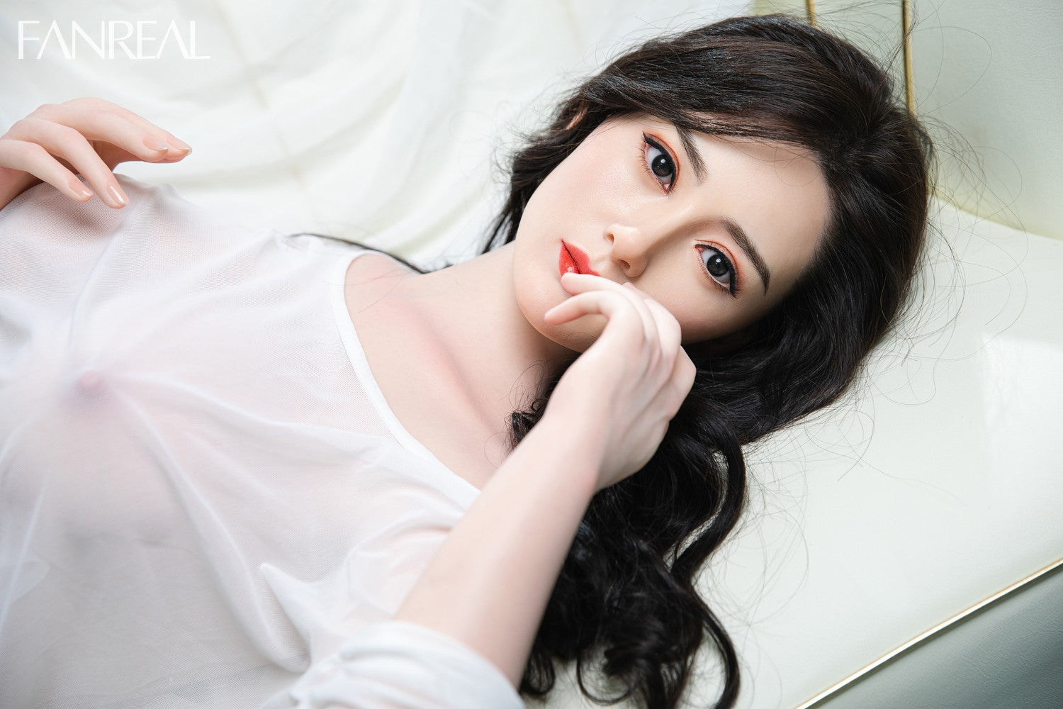 Ling Torso Sex Doll (FanReal Doll 95 cm silikon G-Cup)