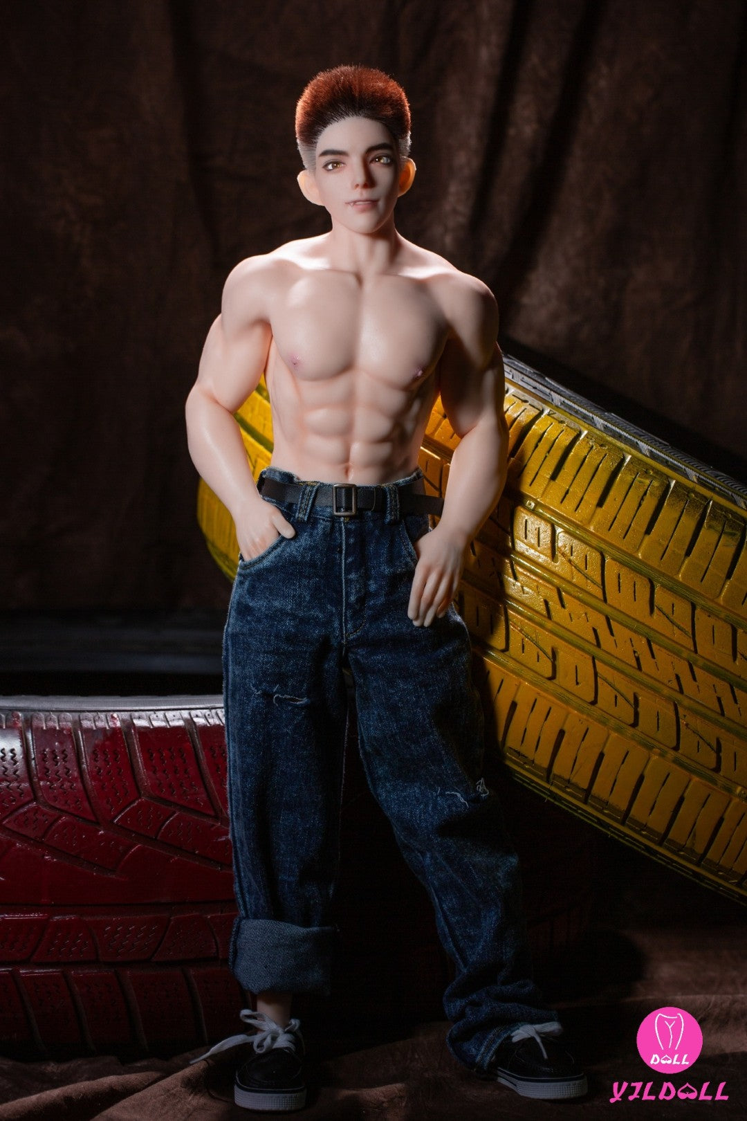 George Male Sex Doll (YJL Doll 62cm MD017 Silikon)