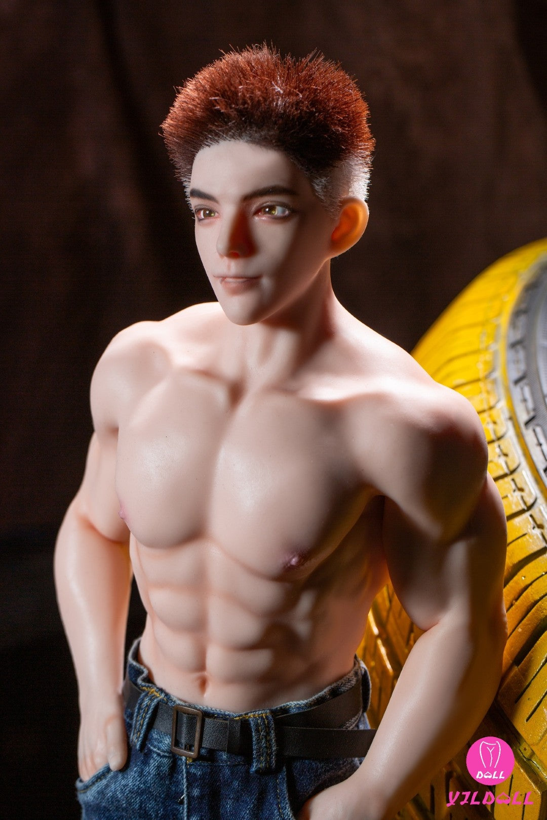 Mužská sexuální panenka George (YJL Doll 62 cm MD017 silikon)