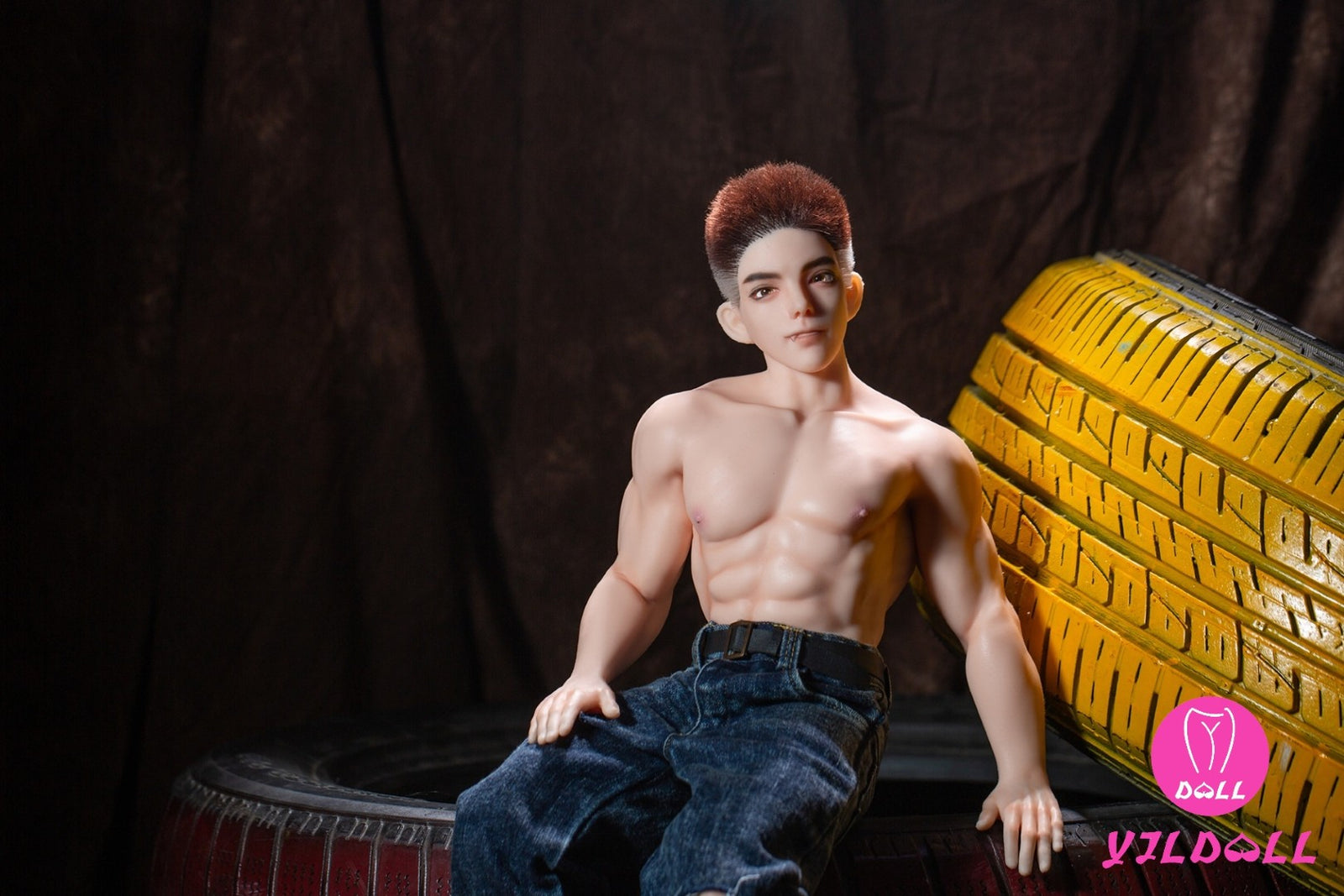 Mužská sexuální panenka George (YJL Doll 62 cm MD017 silikon)