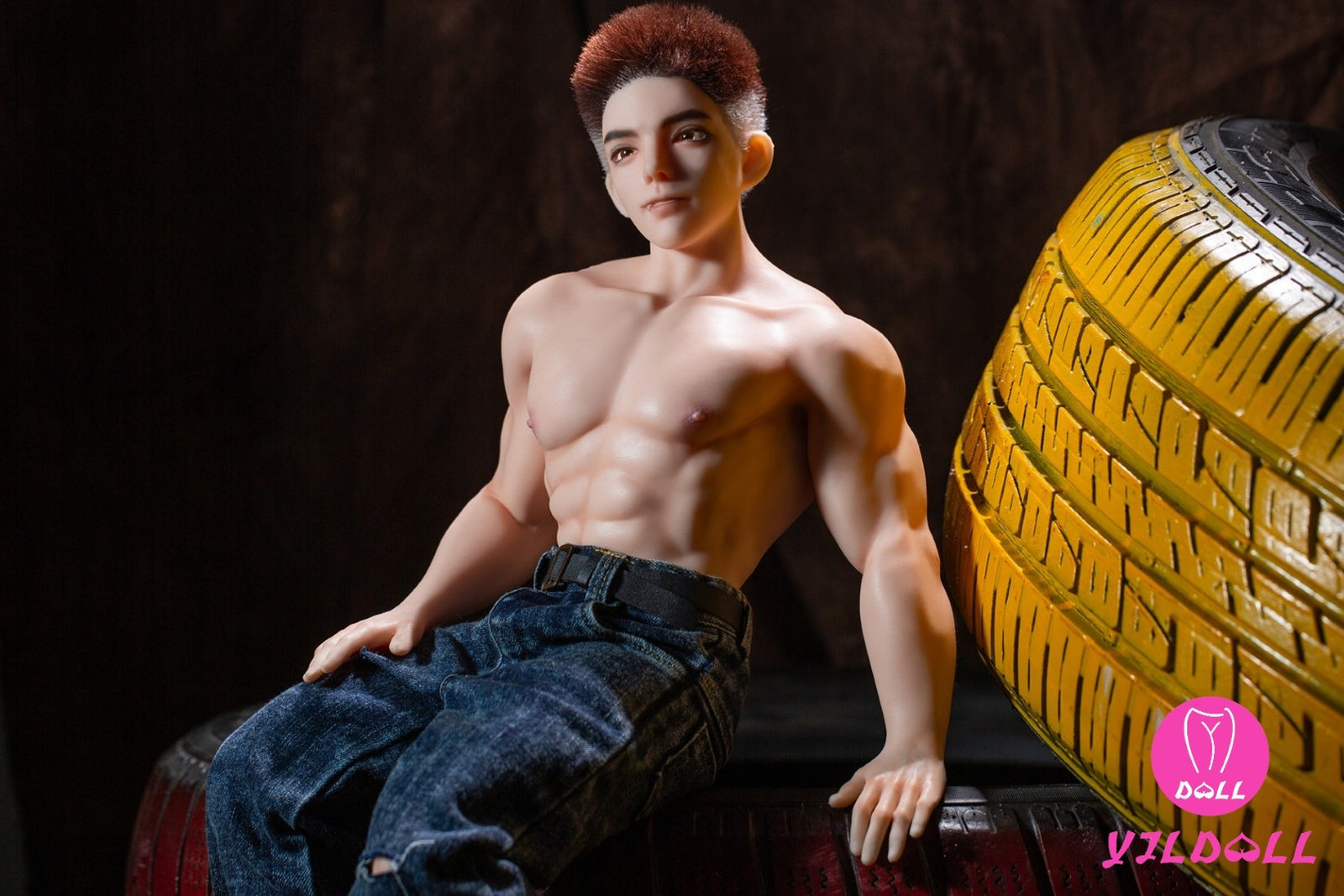 Mužská sexuální panenka George (YJL Doll 62 cm MD017 silikon)