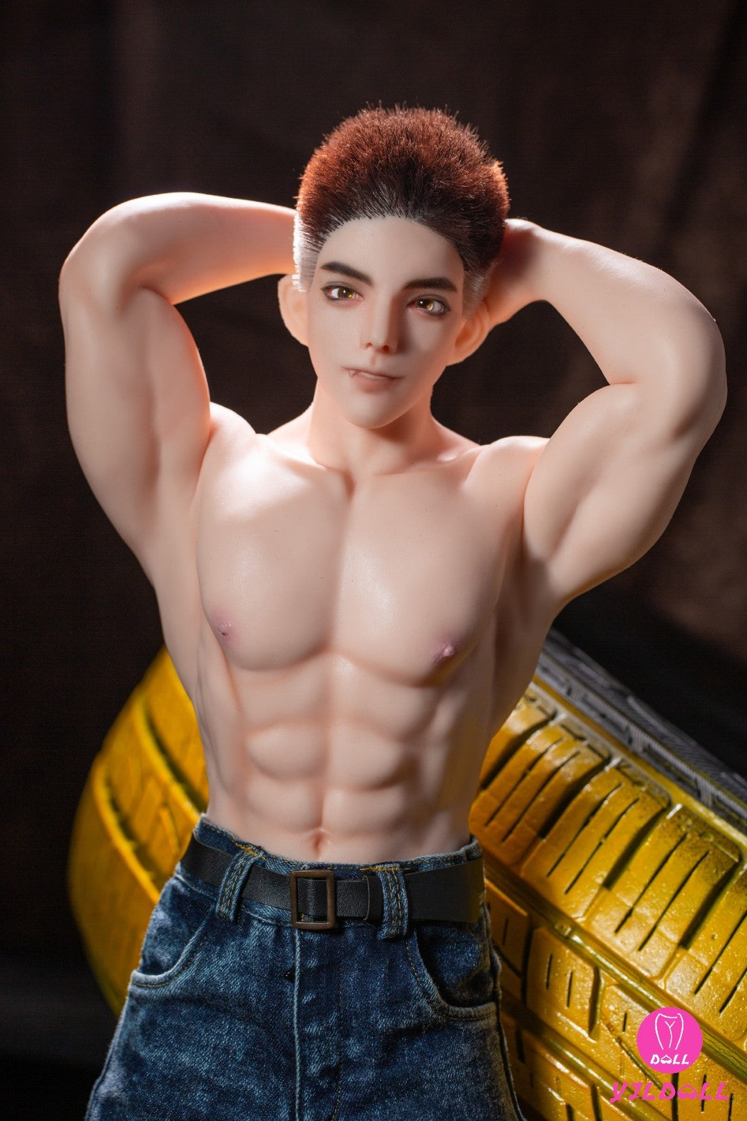 George Male Sex Doll (YJL Doll 62cm MD017 Silikon)