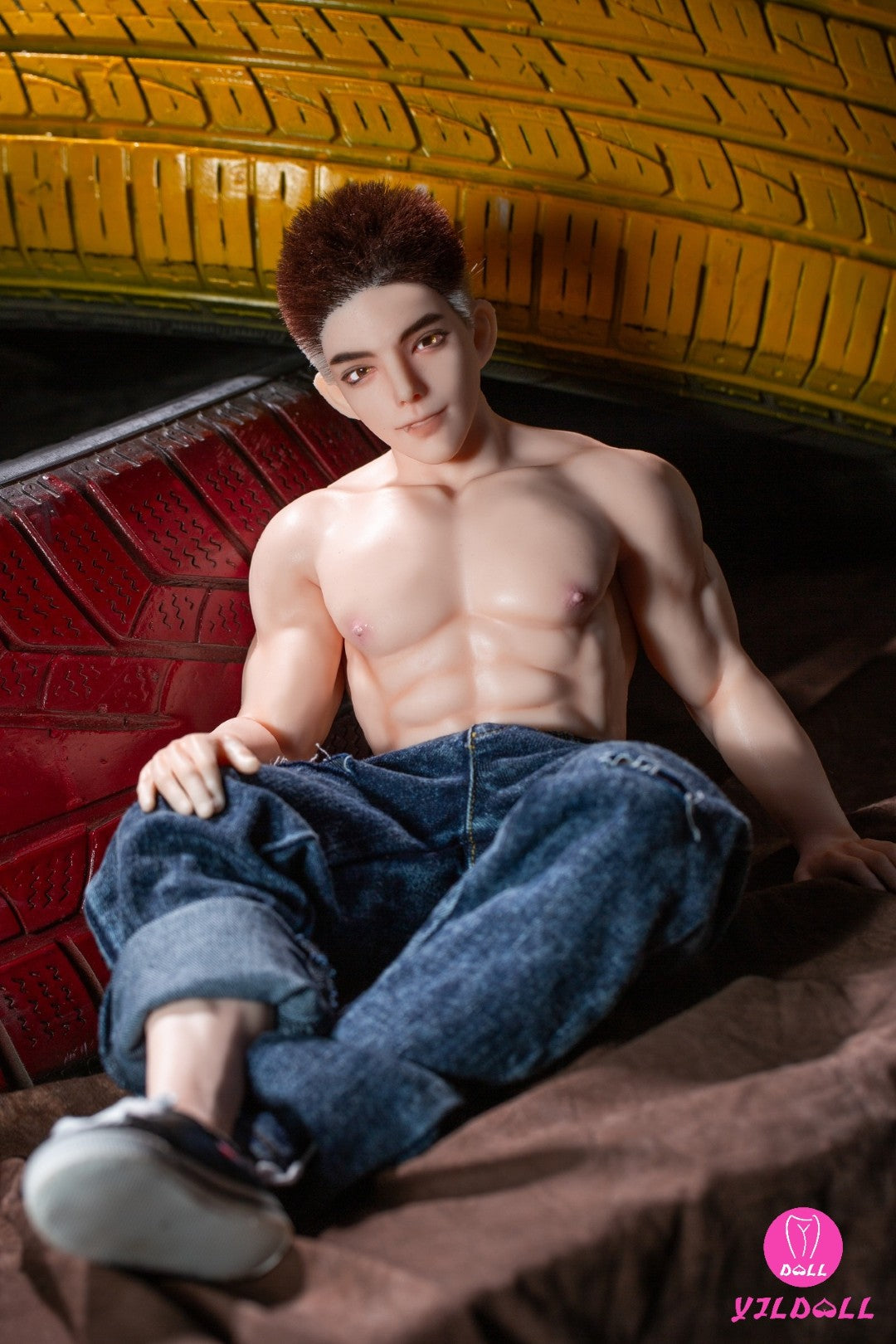 George Male Sex Doll (YJL Doll 62cm MD017 Silikon)