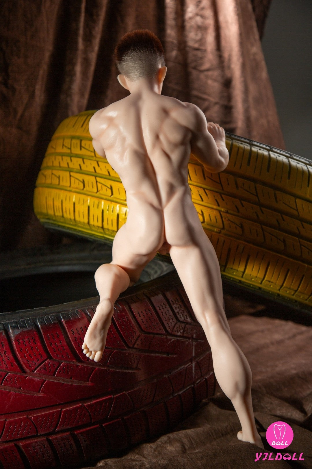 Mužská sexuální panenka George (YJL Doll 62 cm MD017 silikon)