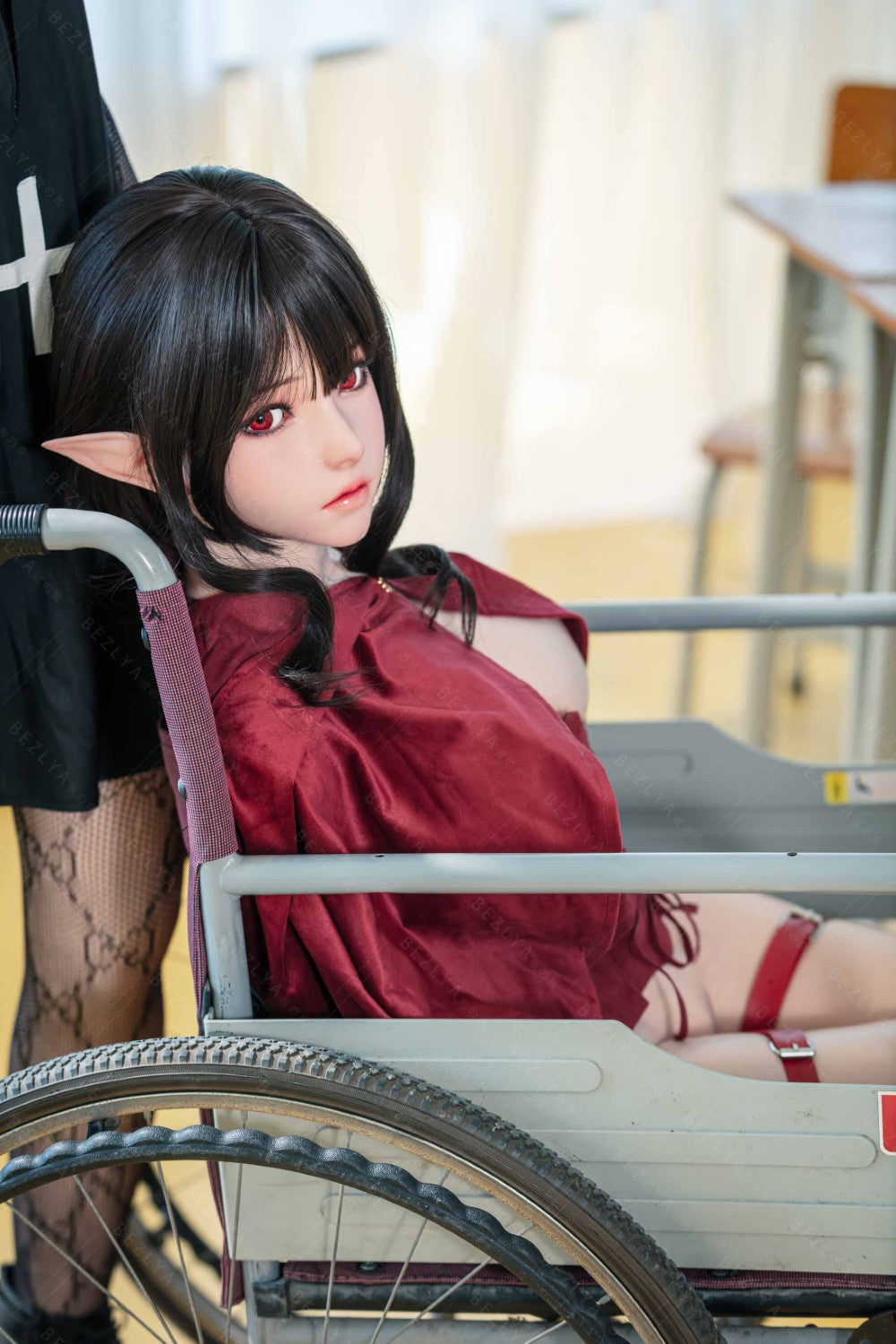 Vanilková sexuální panenka (Bezlya Doll 155cm E-pohár 2.2CF silikon)