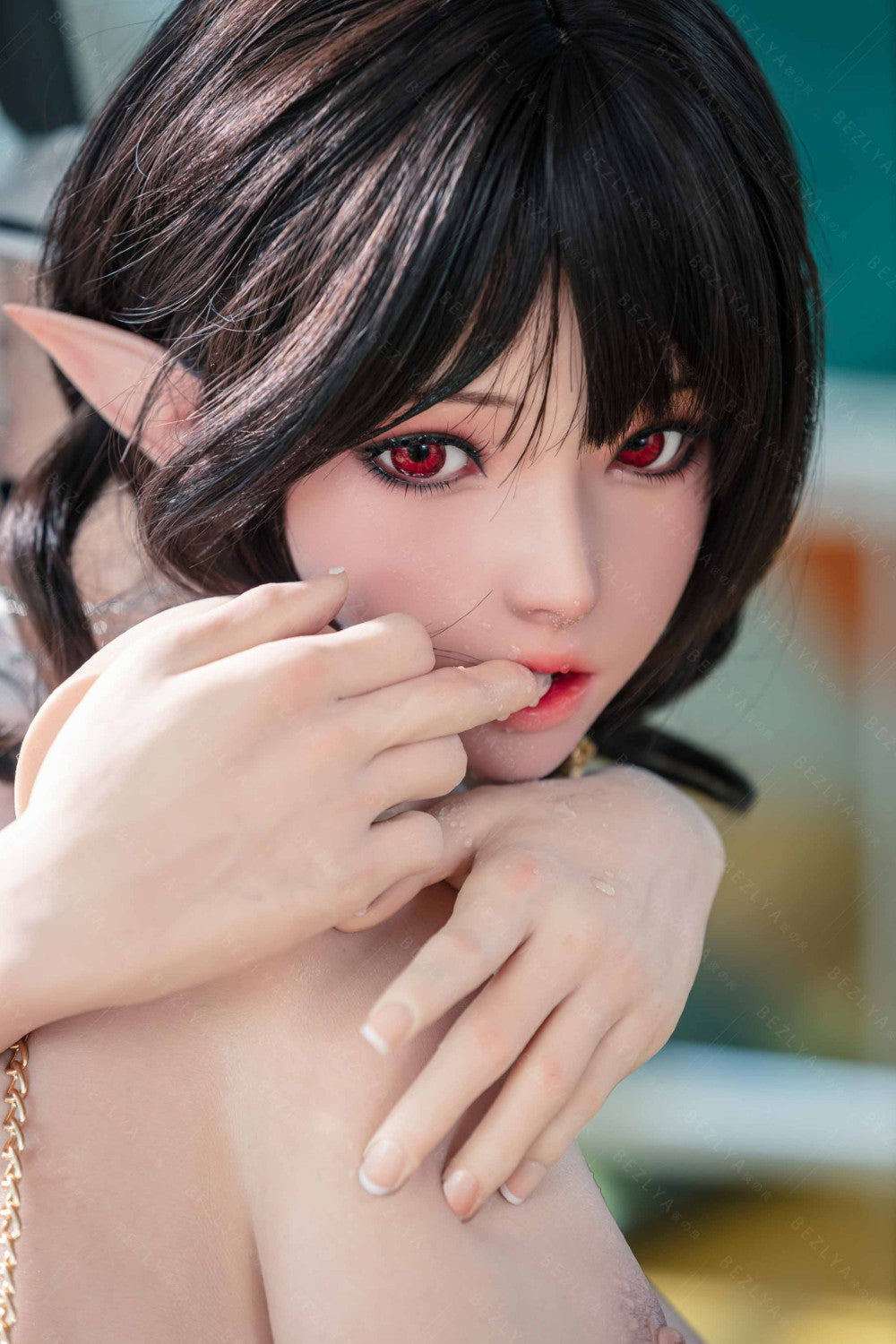 Vanilková sexuální panenka (Bezlya Doll 155cm E-pohár 2.2CF silikon)